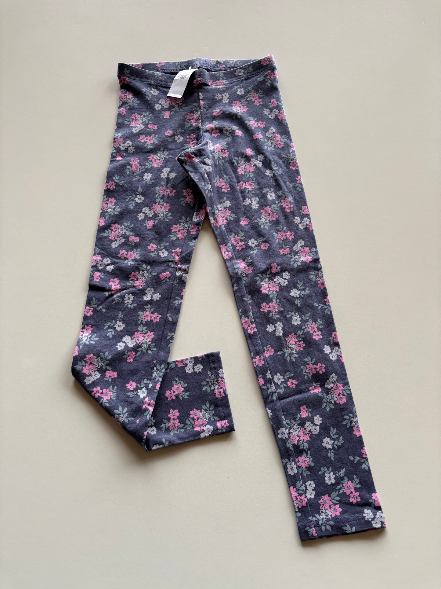 NWT Blue Flower Leggings