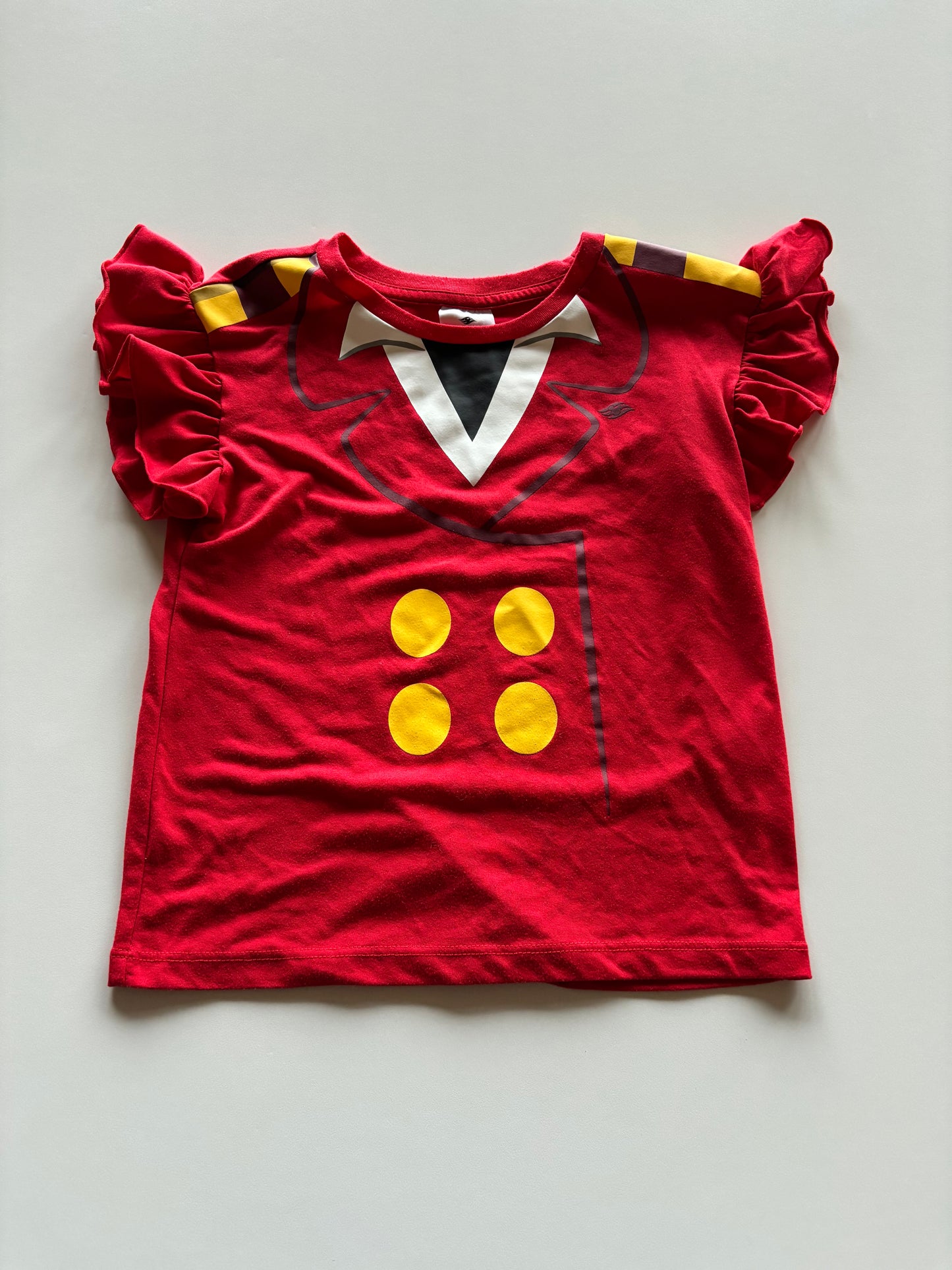 Red Disney Uniform Tee