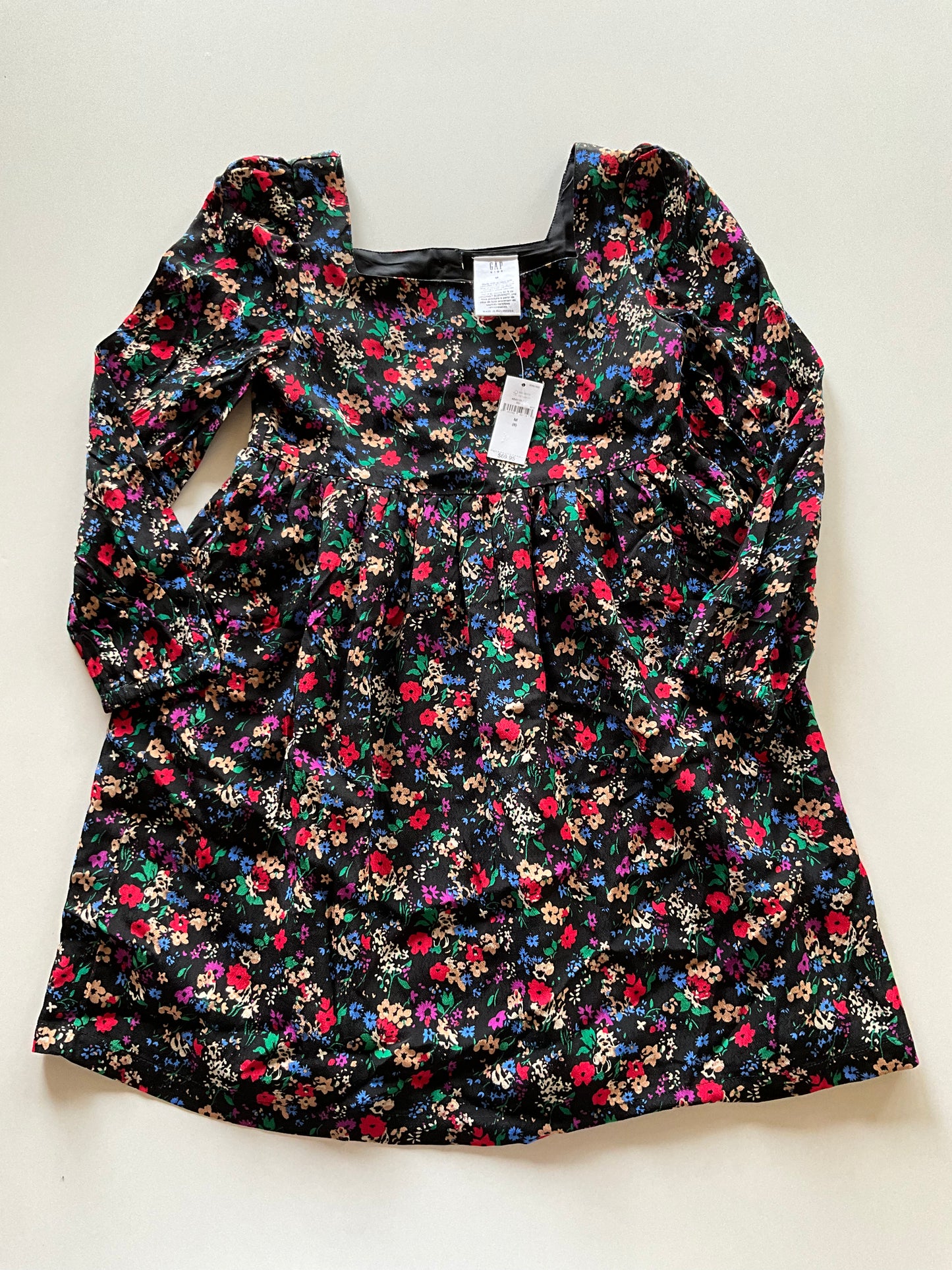 BNWT Black Floral Dress