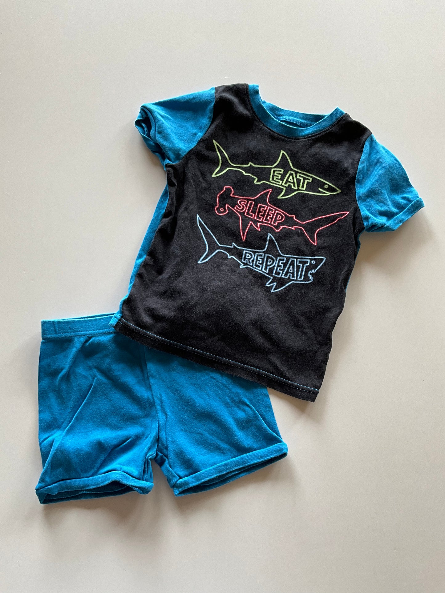 2pc Shark Pajamas