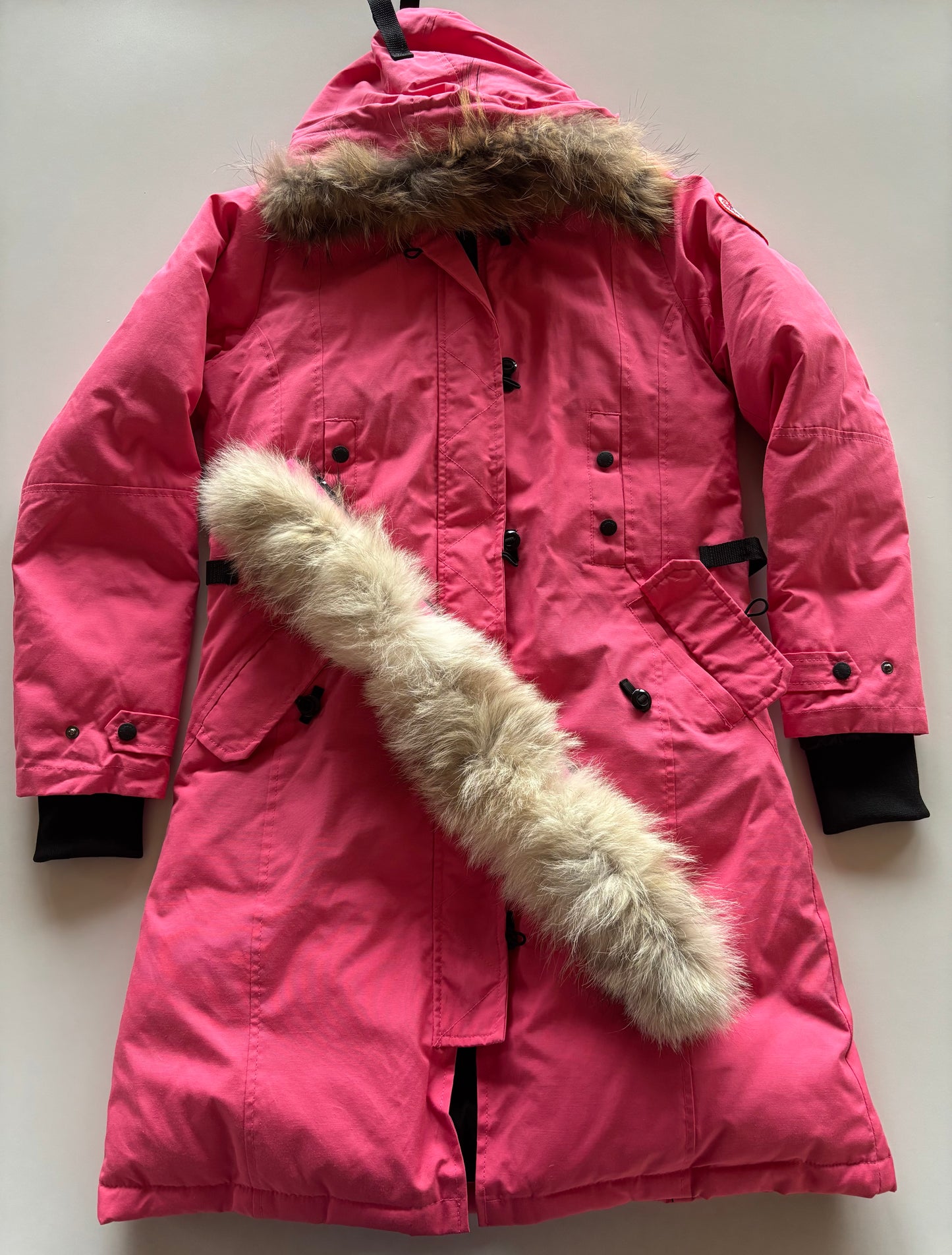 Pink Canada Goose Parka
