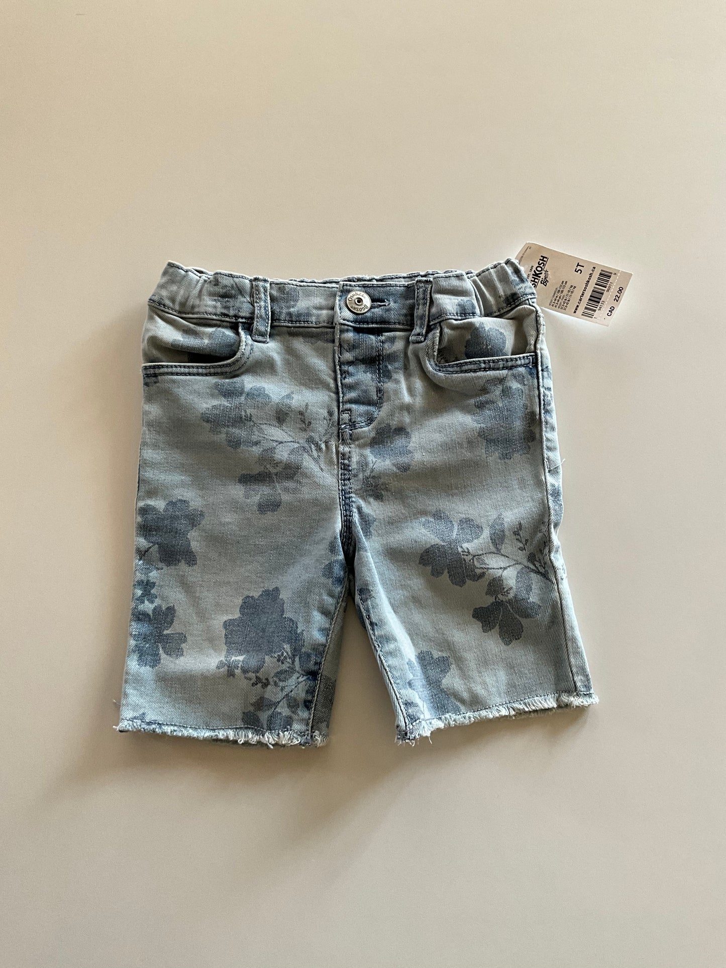 BNWT Floral Denim Shorts