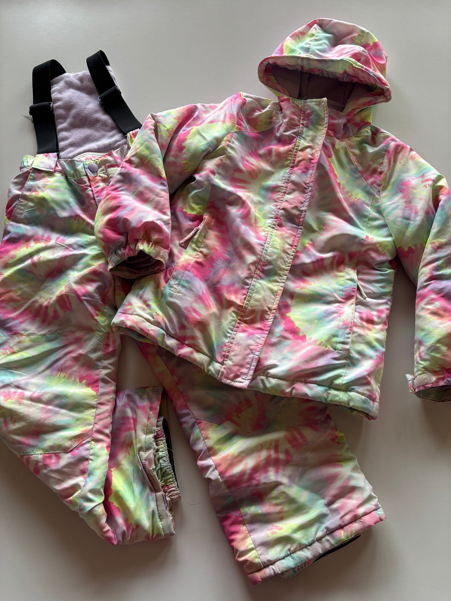 2pc Tie Dye Snow Suit