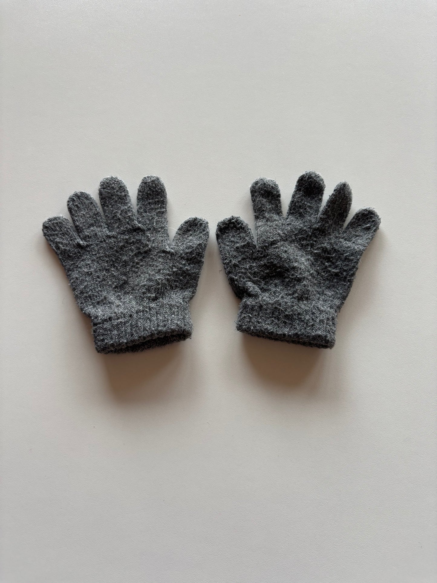 Grey Toddler Size Mini Gloves