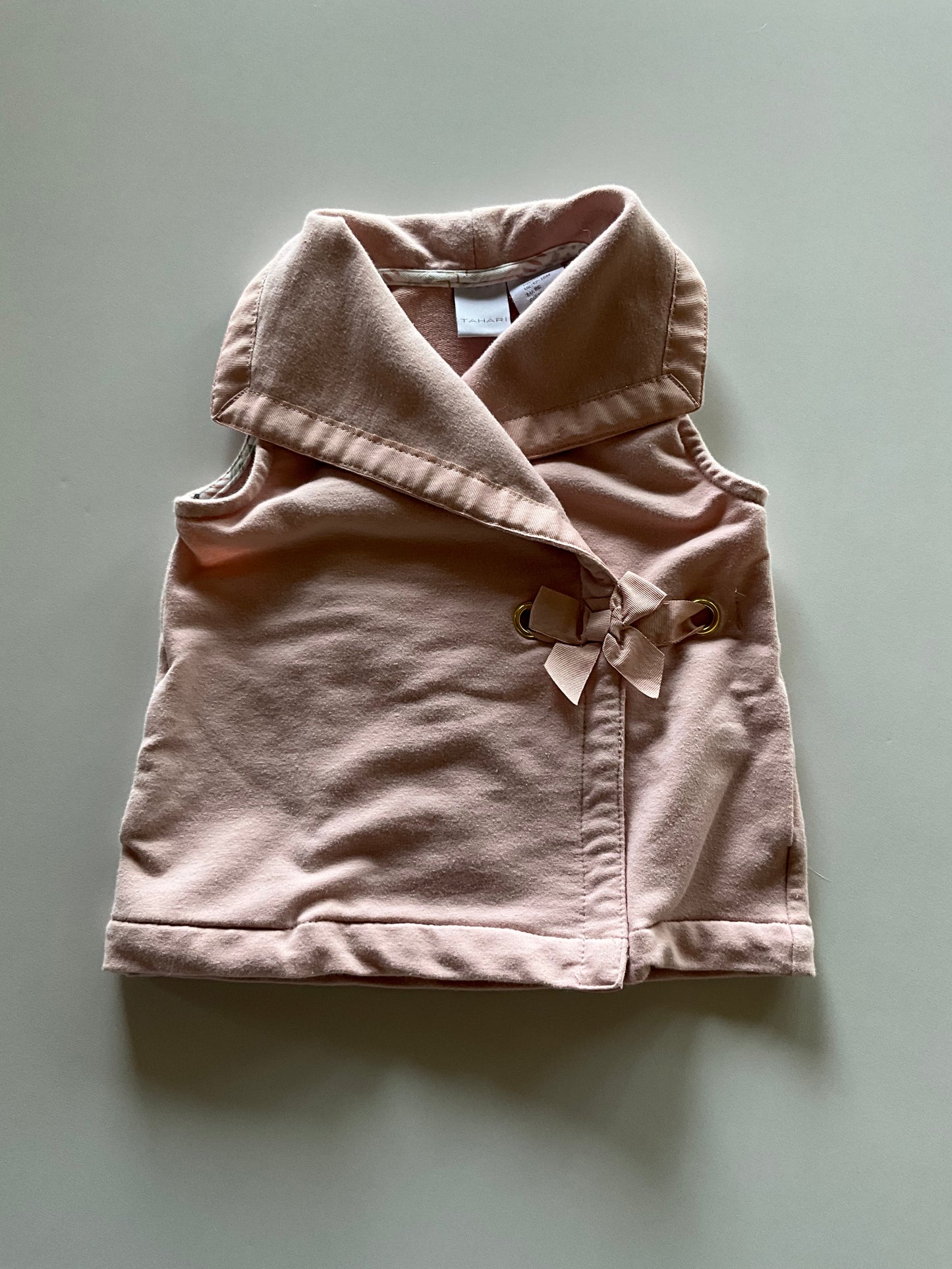 Pink Cross Over Vest