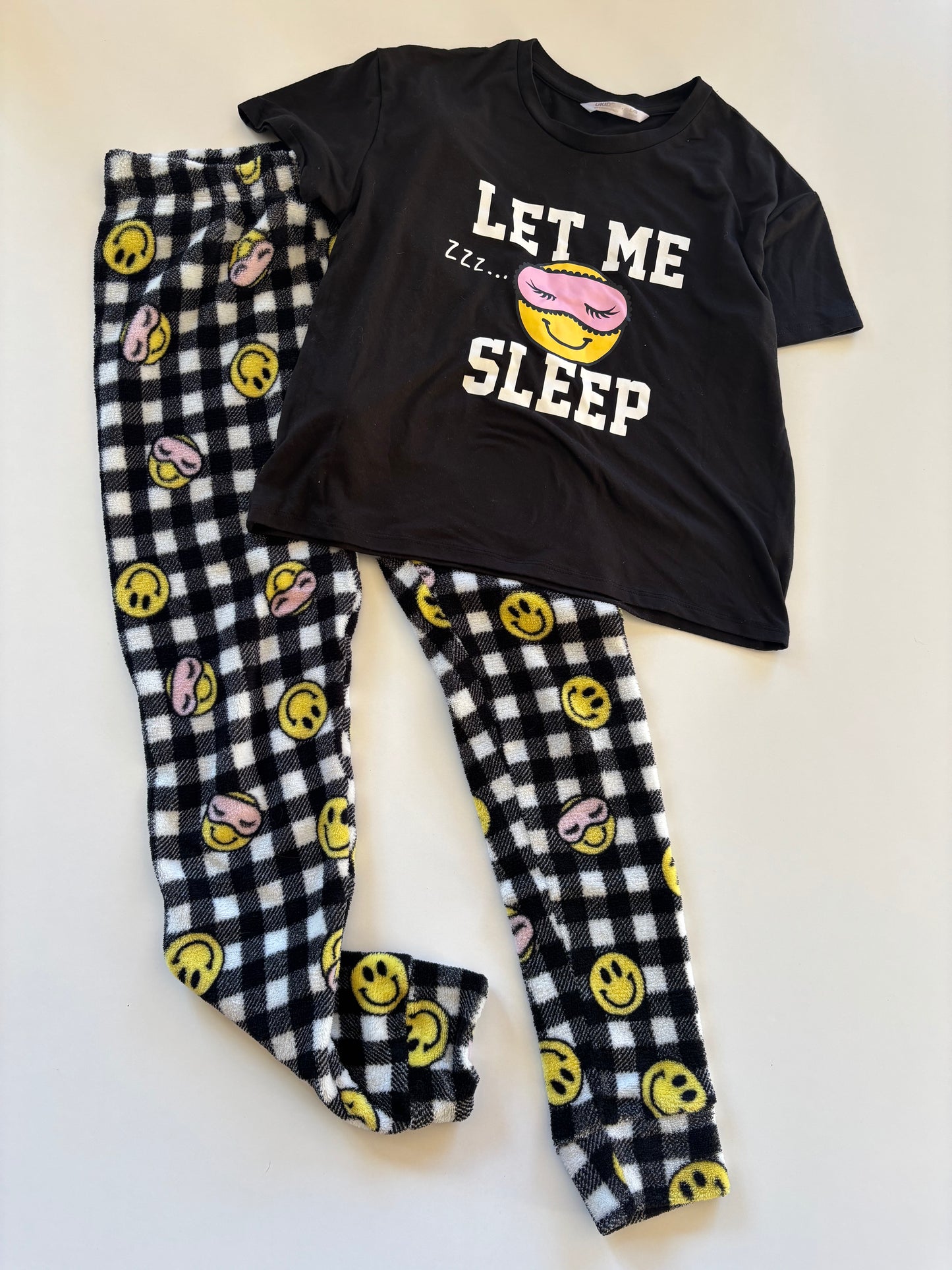 2pc Let Me Sleep Pajamas