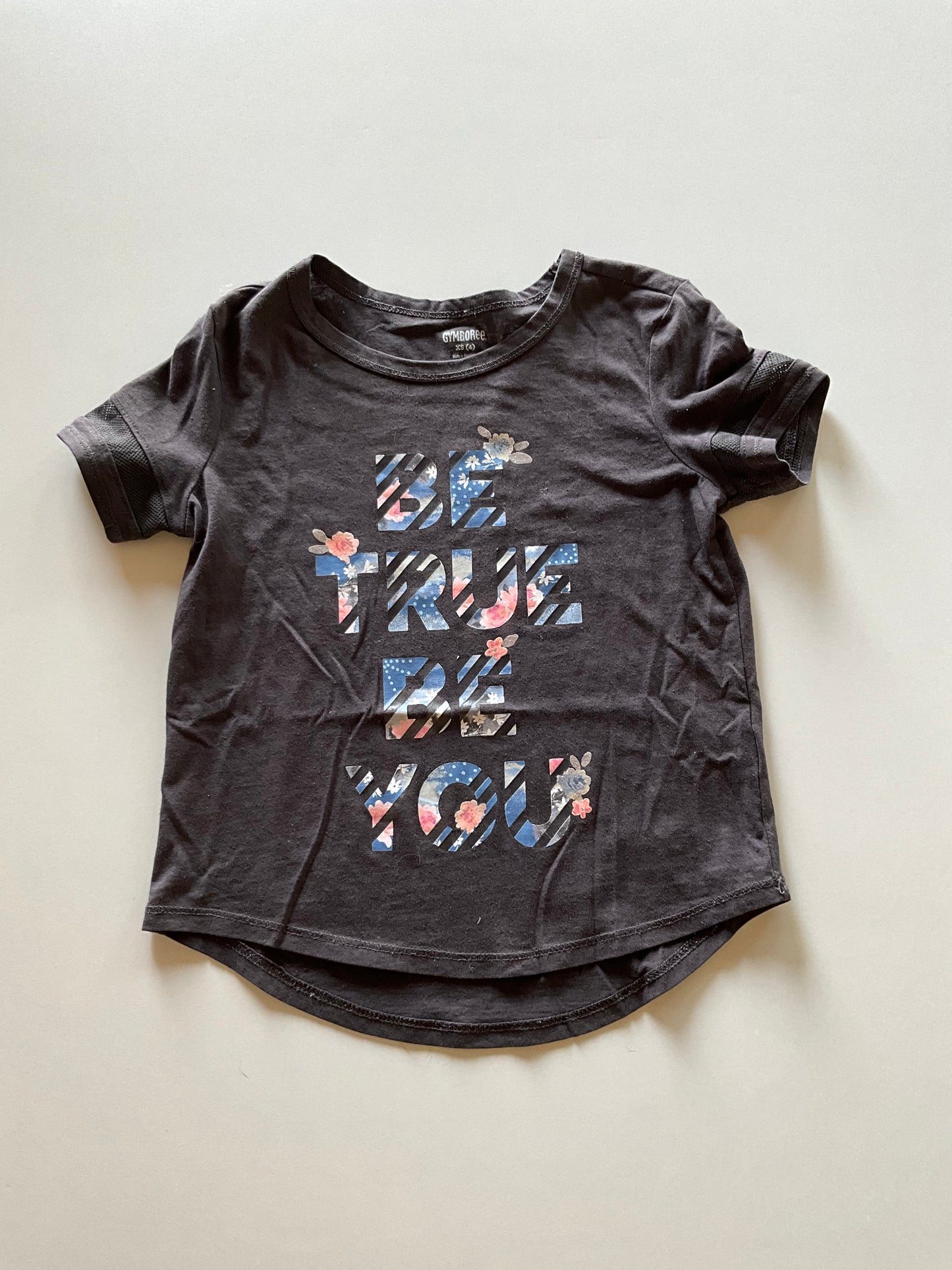 Charcoal Be True Tee