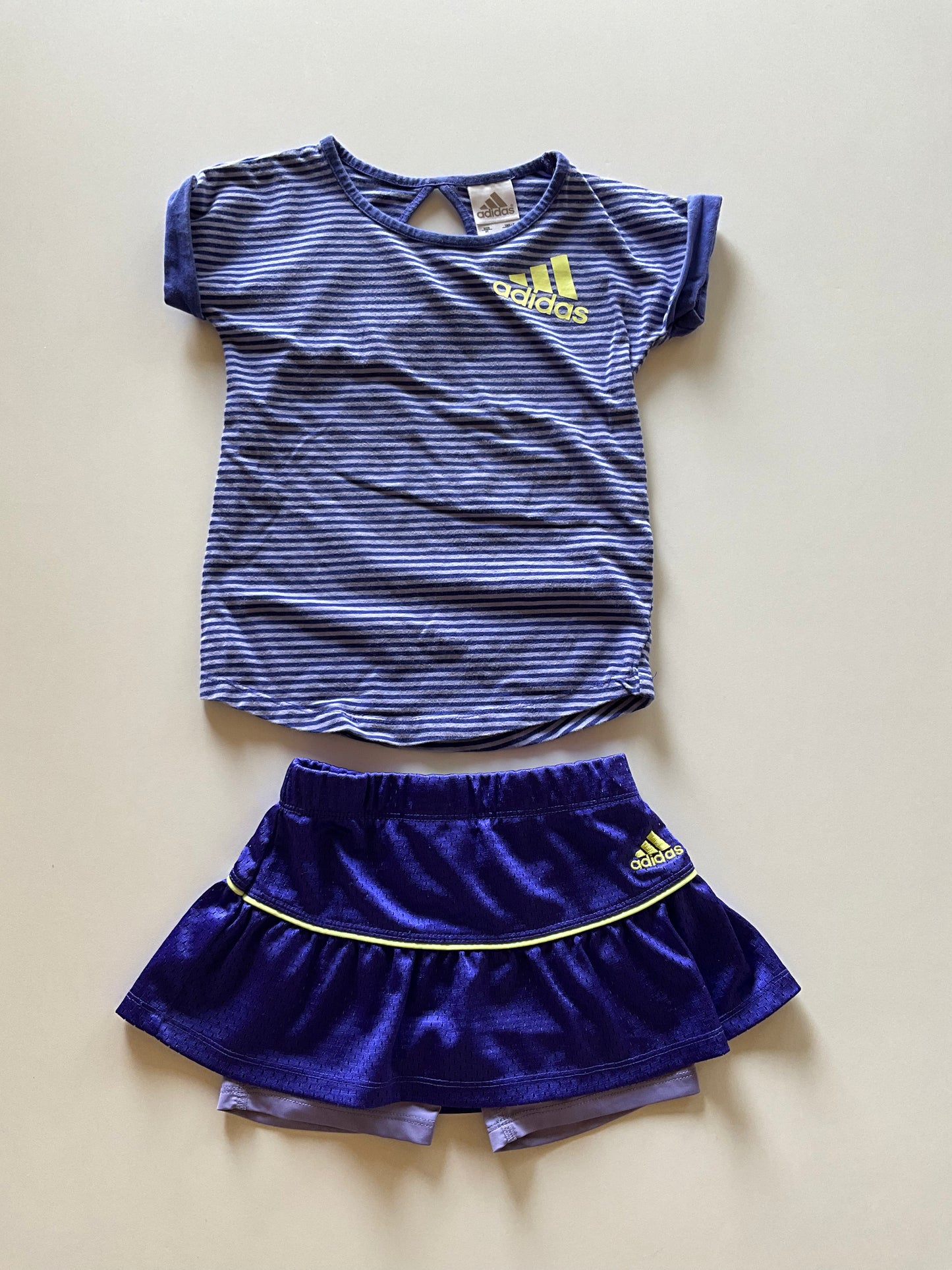 2pc Purple Adidas Set