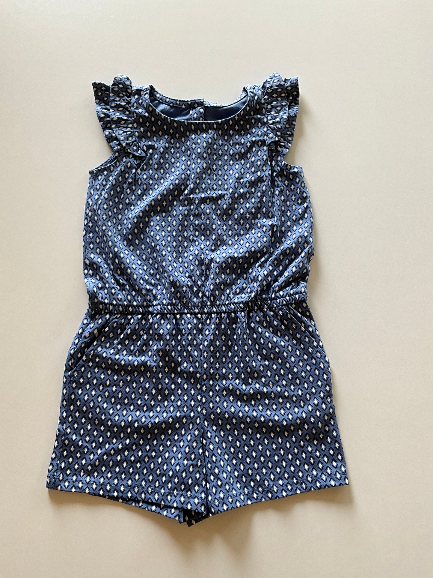 Blue Diamond Romper