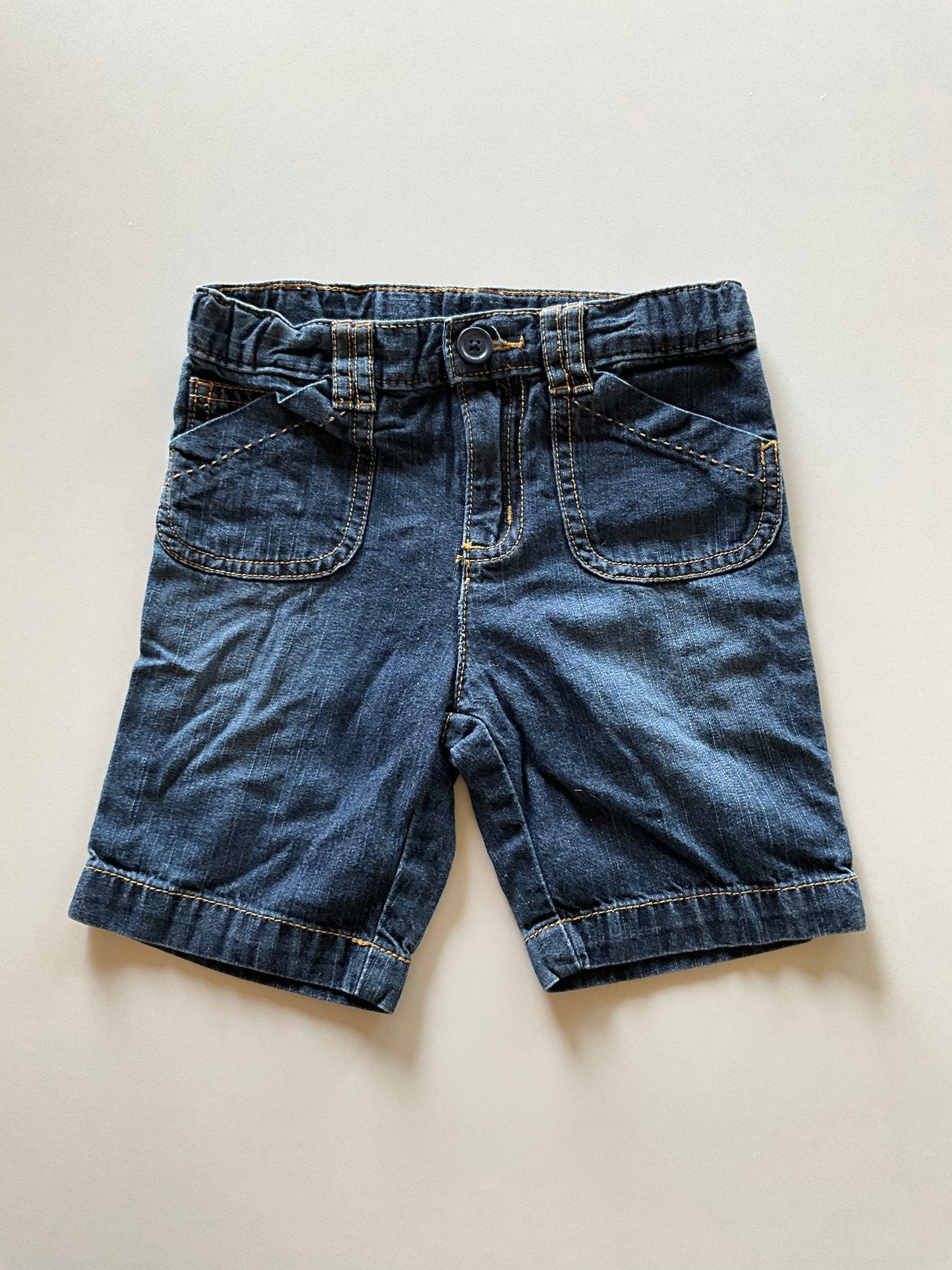 Denim Bermuda Shorts