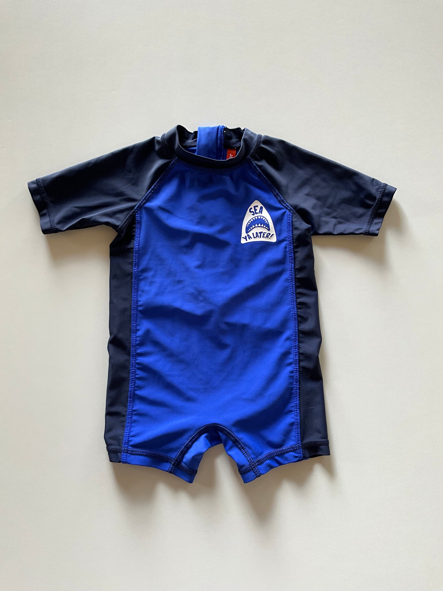 Blue Shark Sun Suit