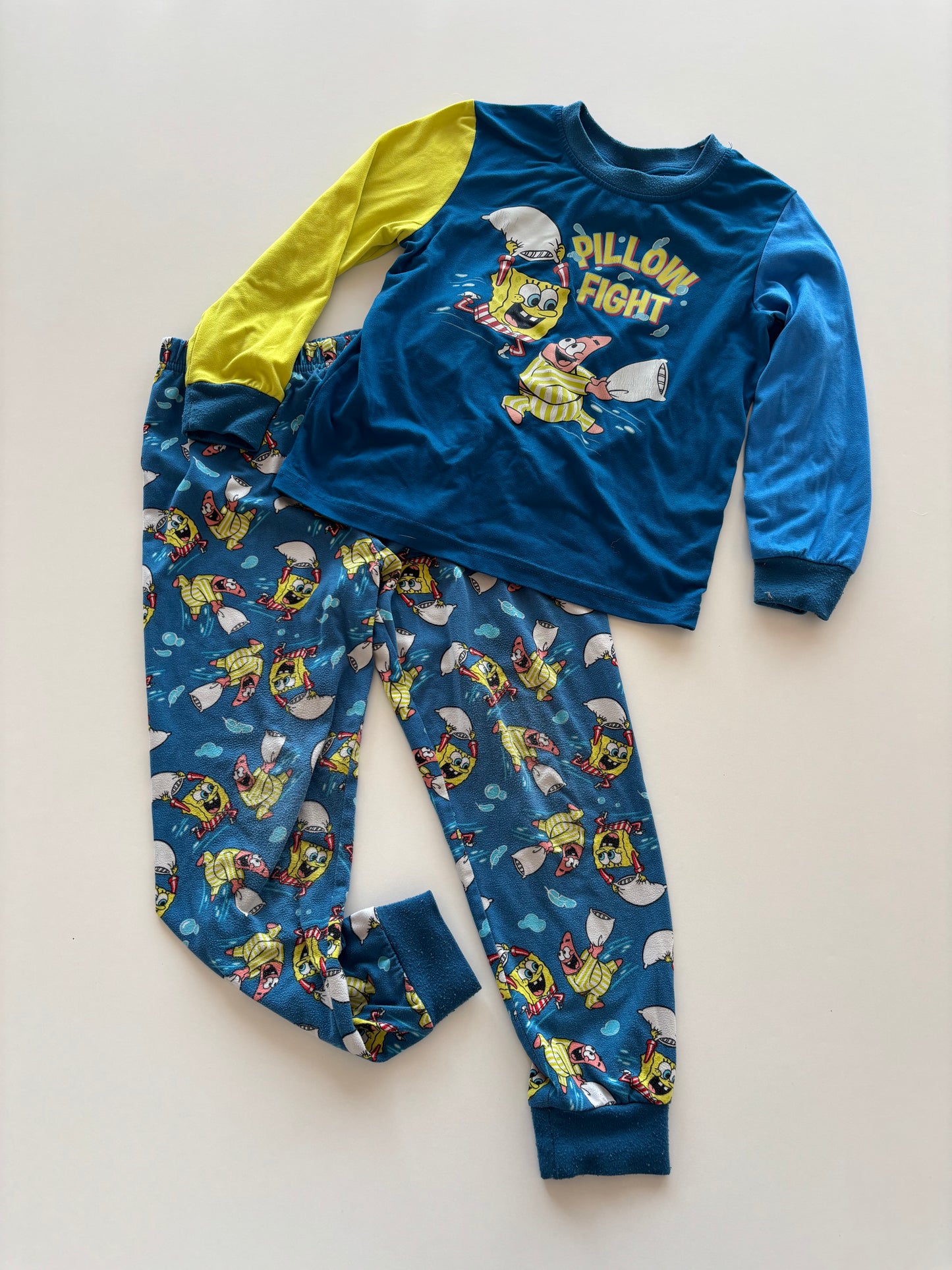 2pc Blue Spongebob Pajamas