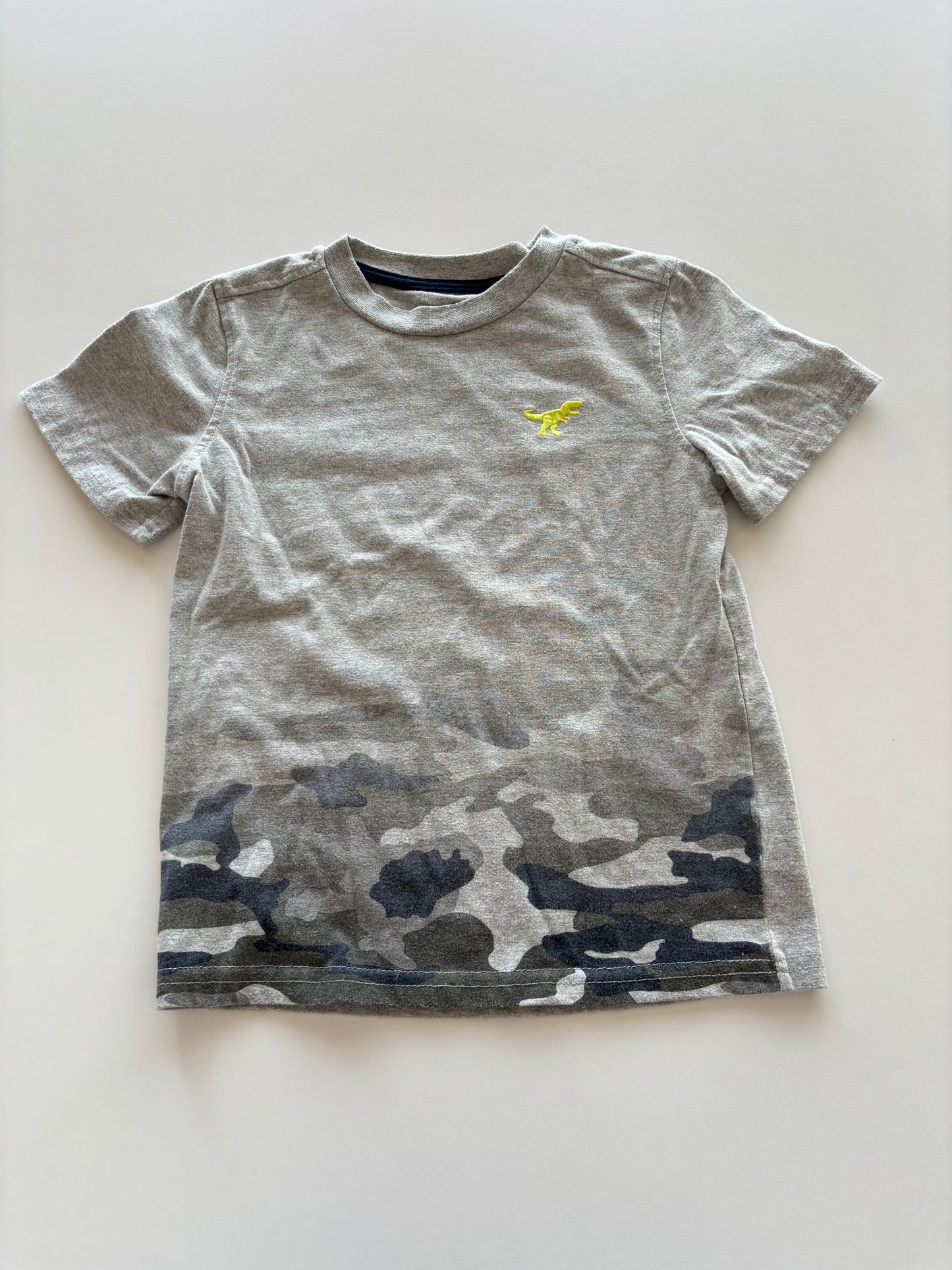 Grey Dino Camo Fade Tee