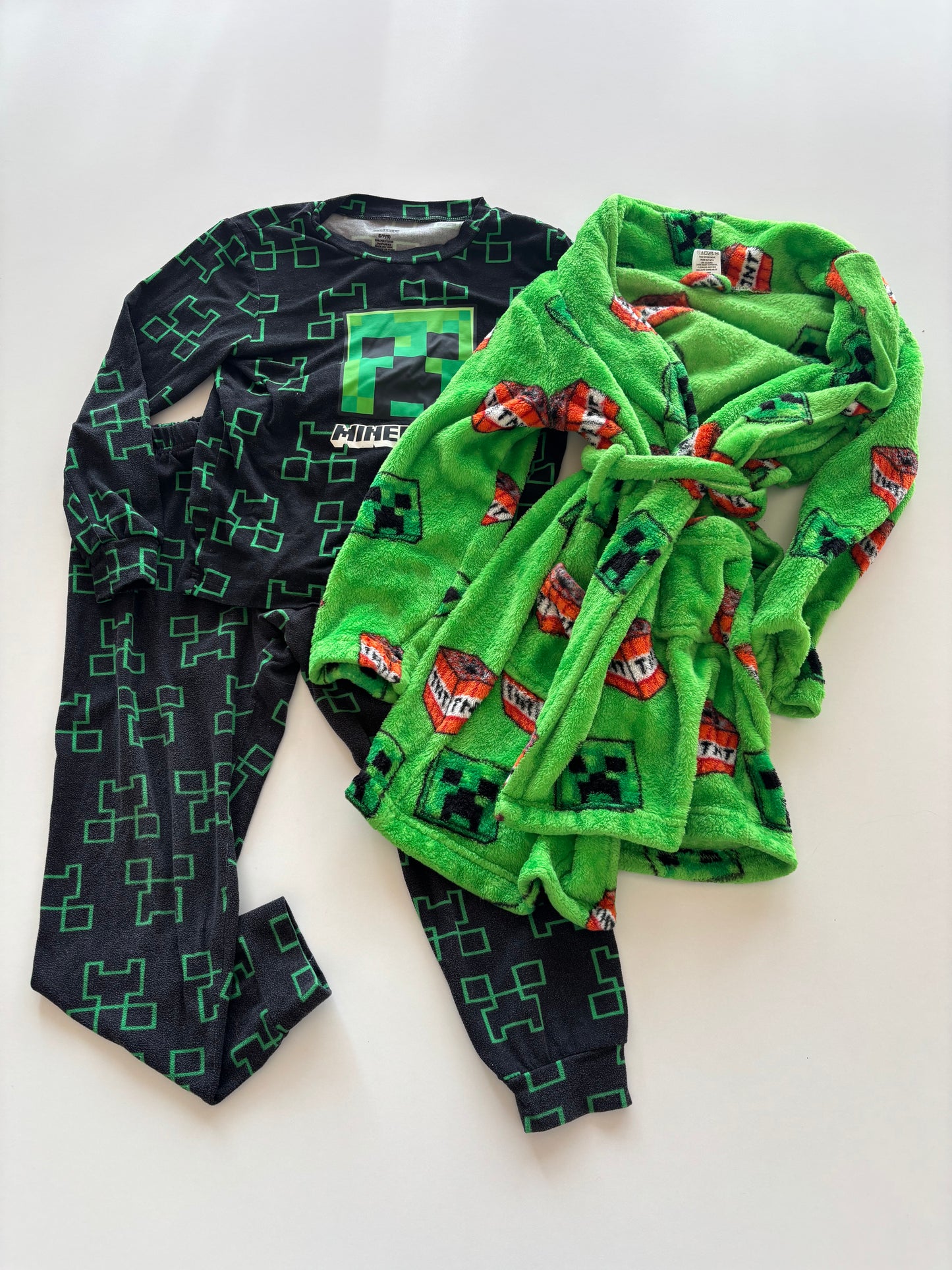 3pc Minecraft Sleep Set