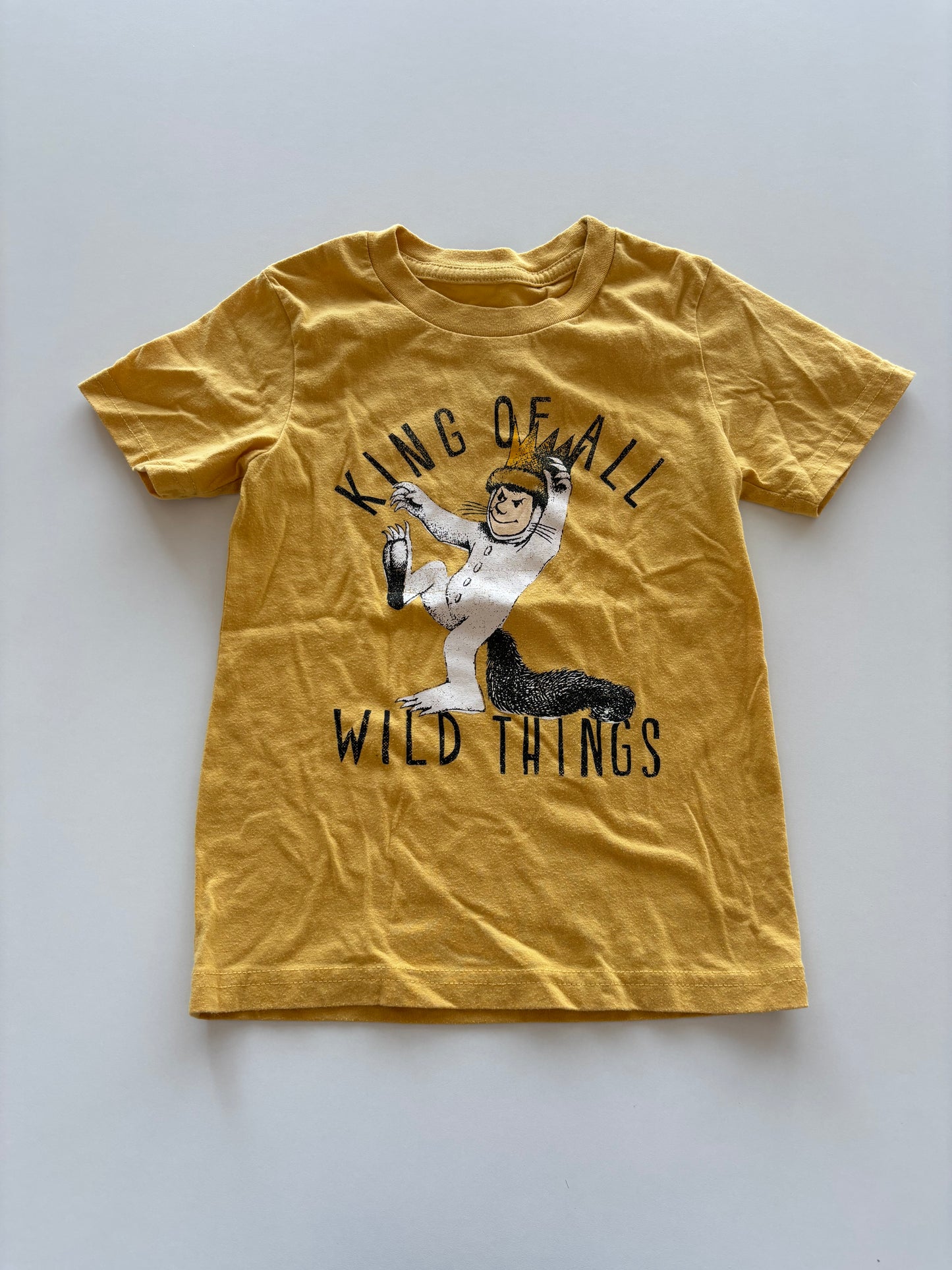 Yellow Wild Things Tee