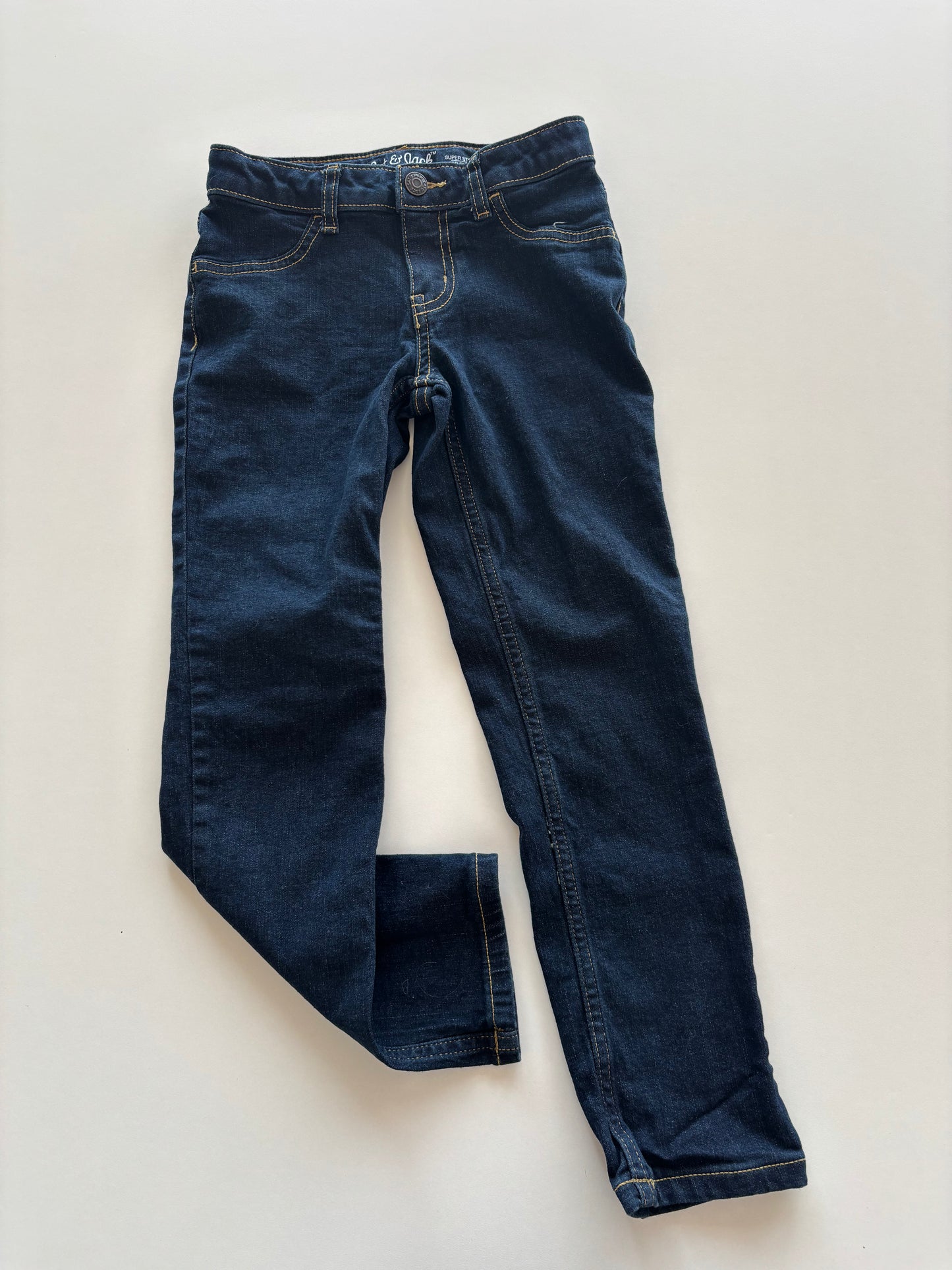 Dark Straight Super Stretch Denim