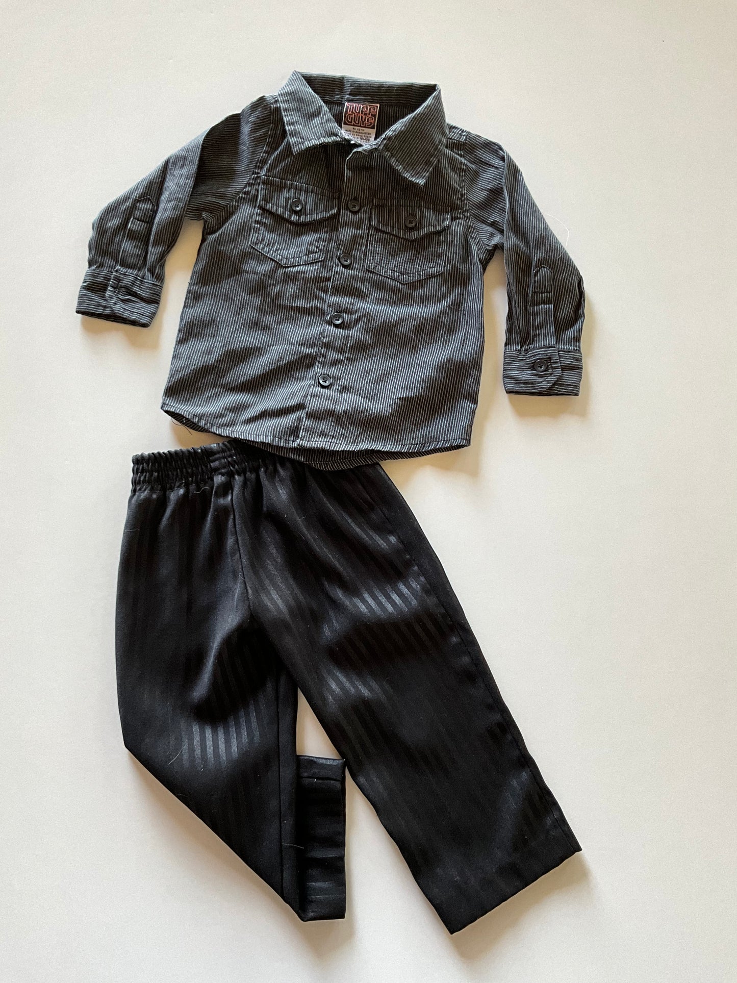 2pc Black Formal Outfit