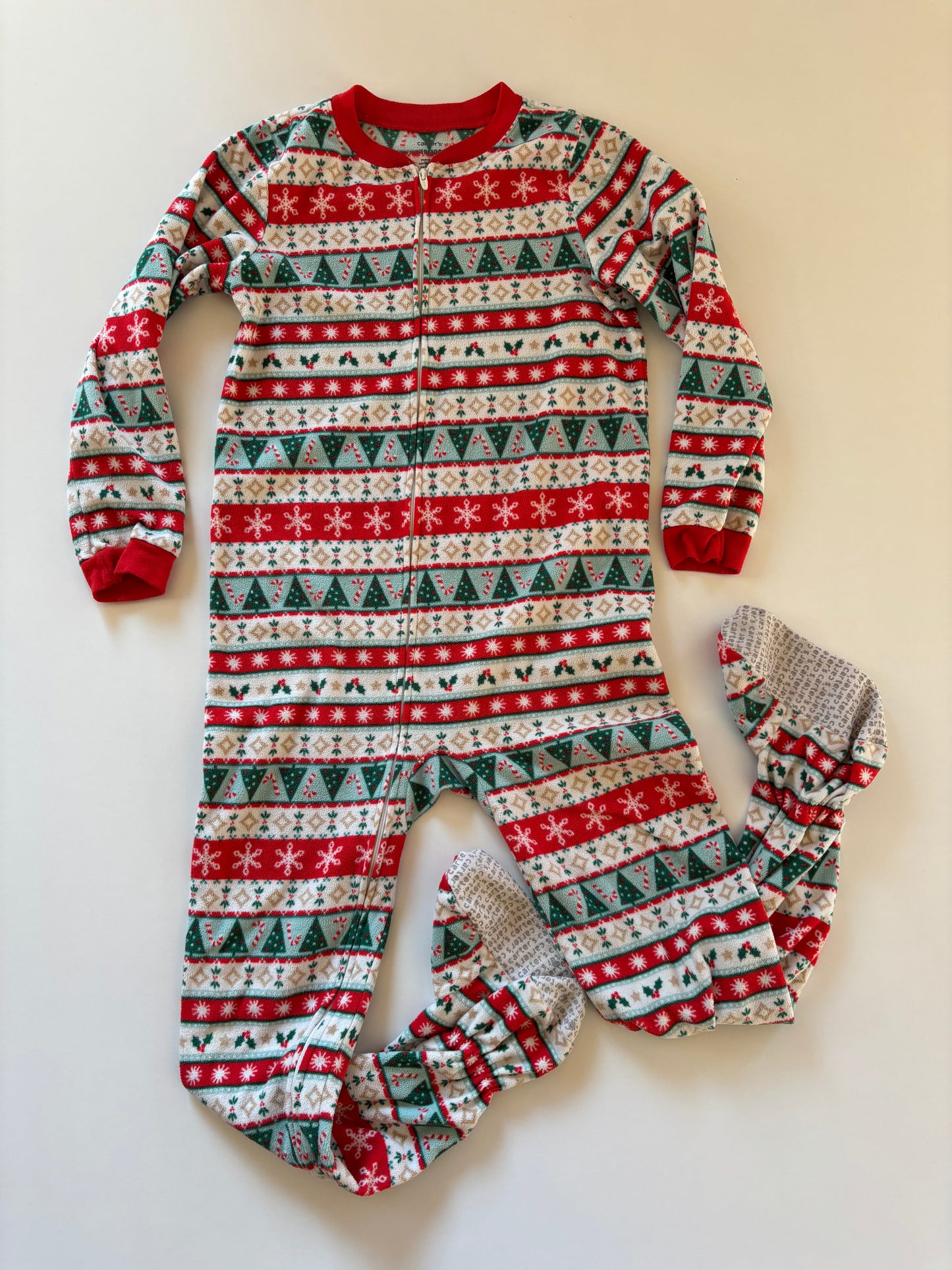 Christmas Fairisle Fleece Sleeper