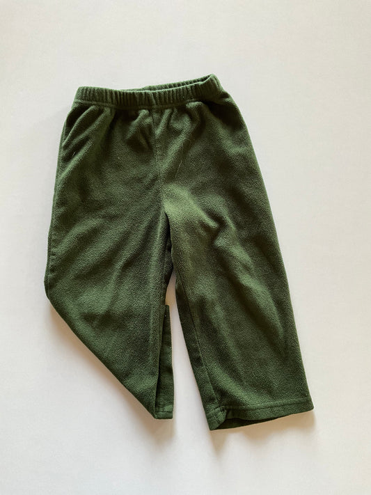 Green Fleece Pants