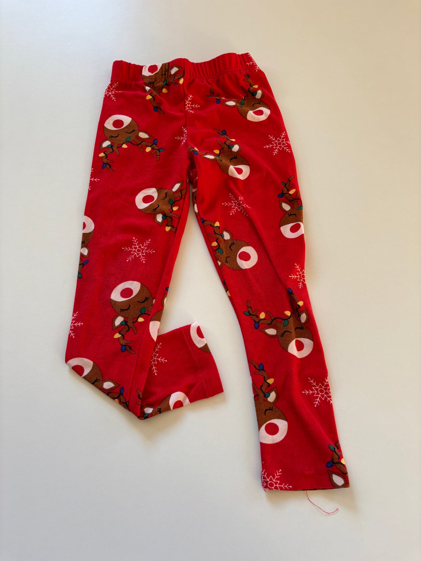 Red Reindeer Leggings