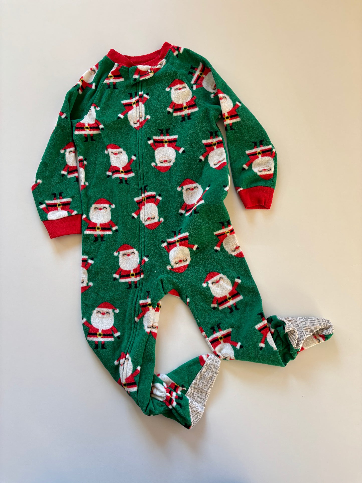 Green Fleece Santa Sleeper