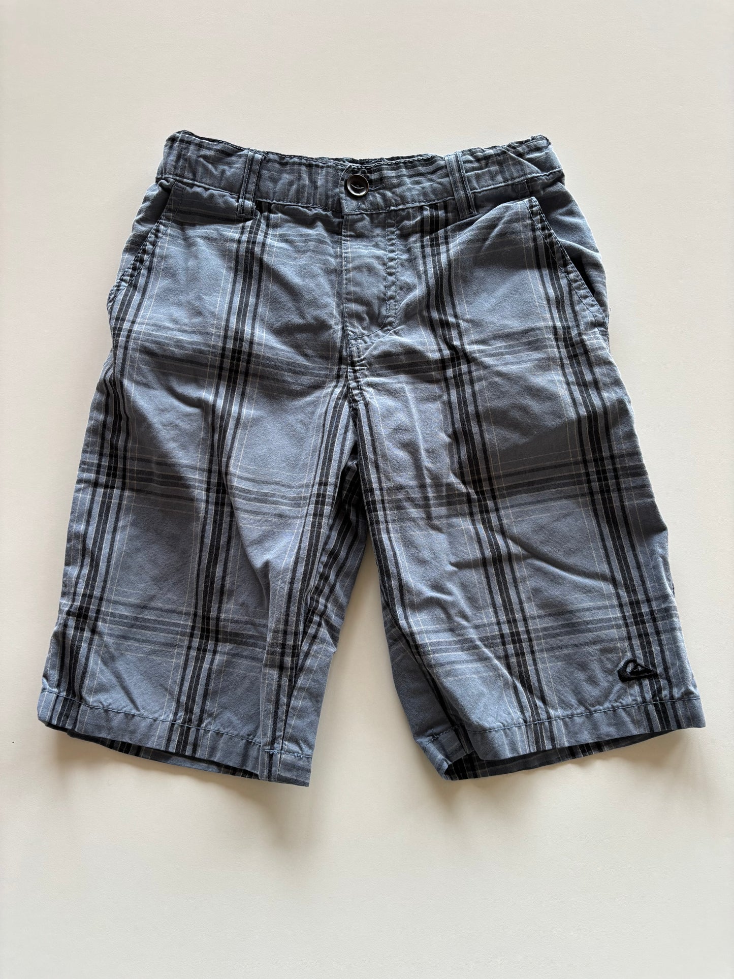 Blue Plaid Shorts