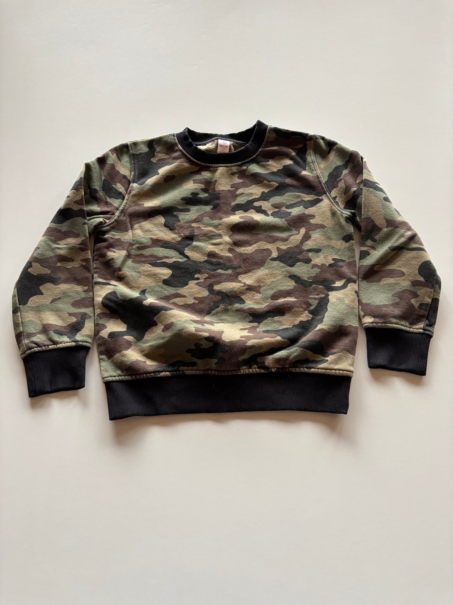 Camo Crewneck Sweater