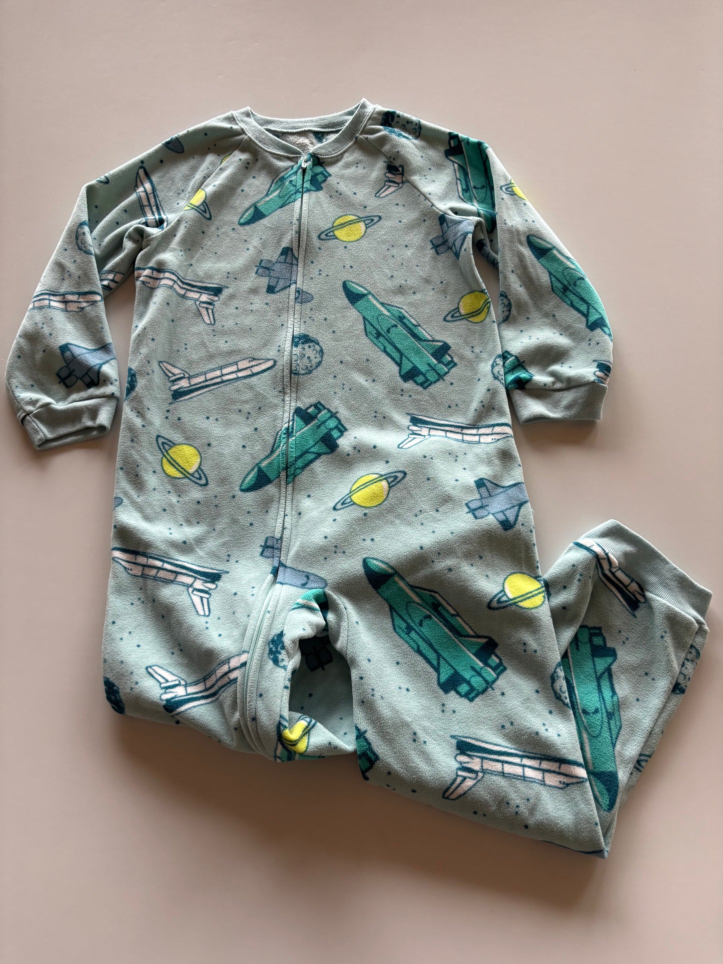 Light Blue Fleece Space Sleeper