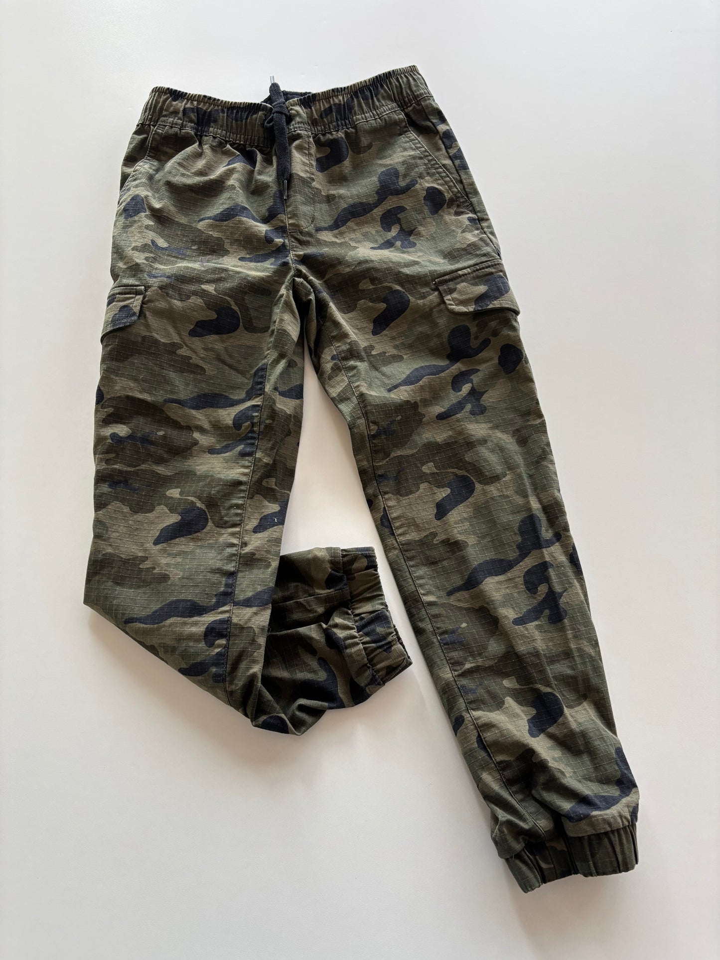 Green Camo Cargo Joggers