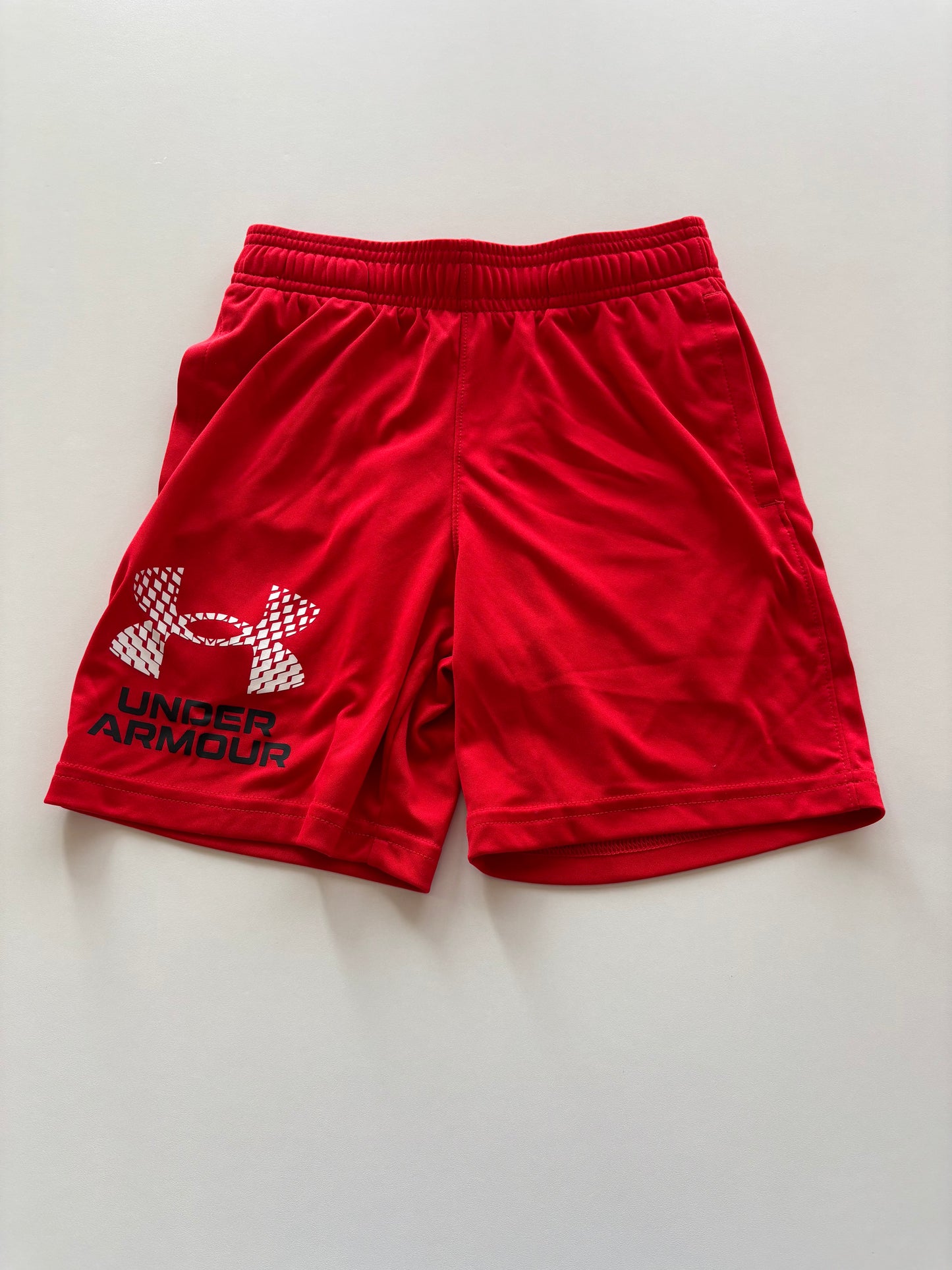 Red UA Athletic Shorts