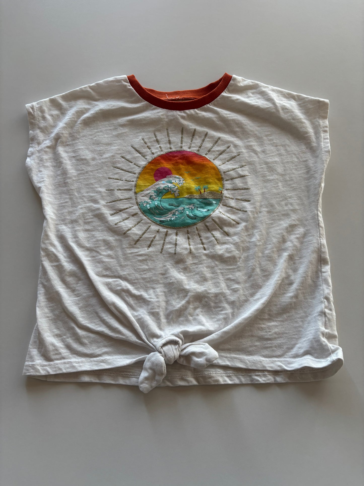 Shiny Ocean Wave Tee