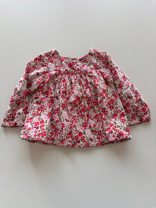 Pink Floral Top