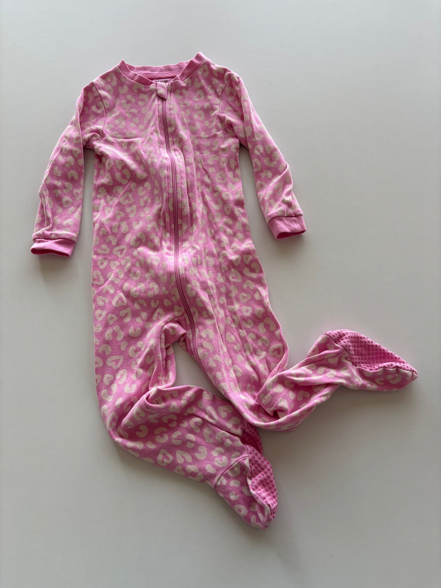 Pink Leopard Print Sleeper