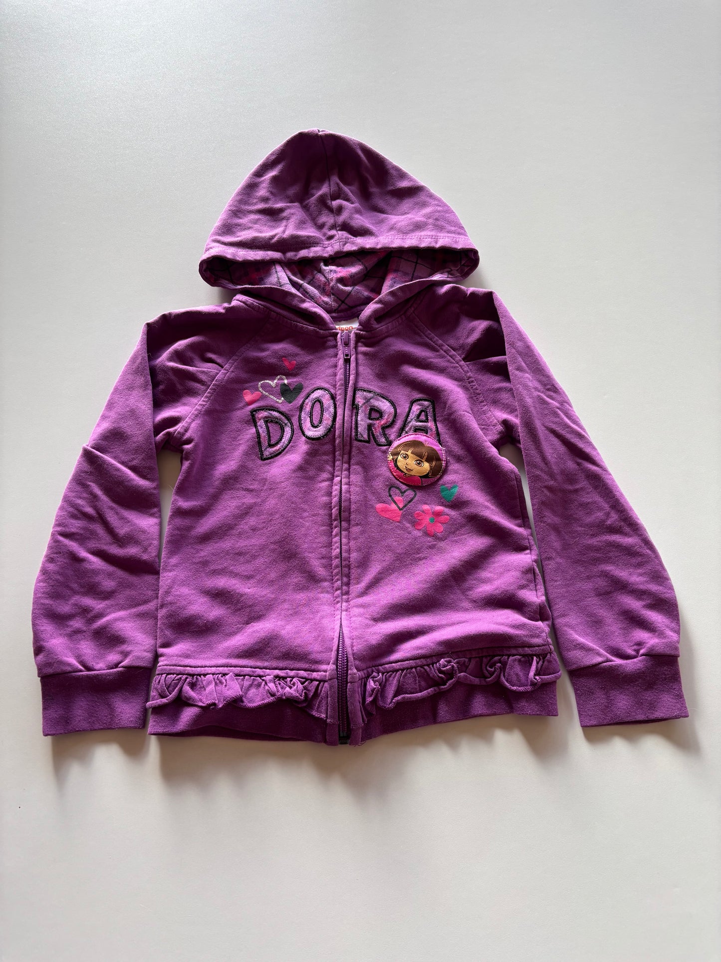 Purple Dora Zip Up Hoodie
