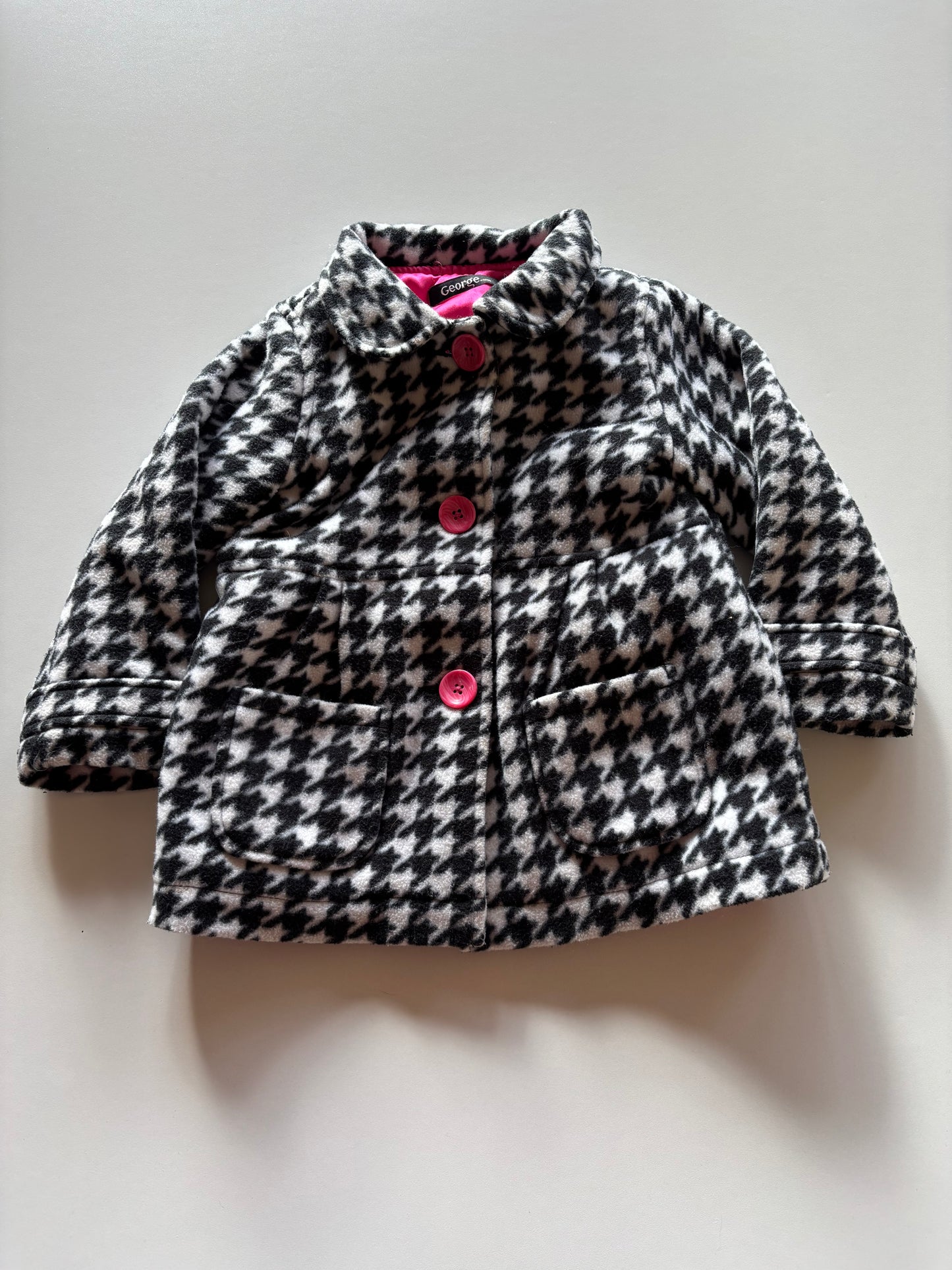 Black & White Houndstooth Jacket