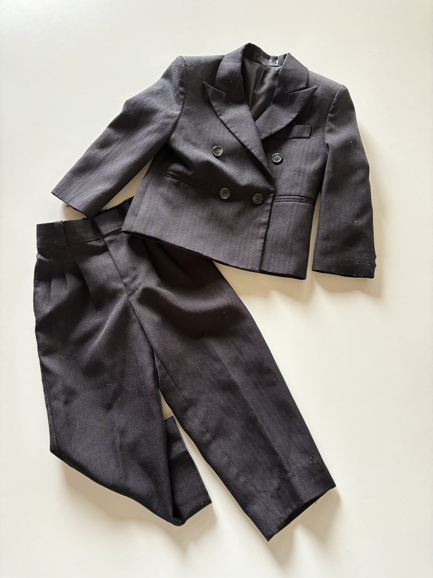 2pc Black Suit