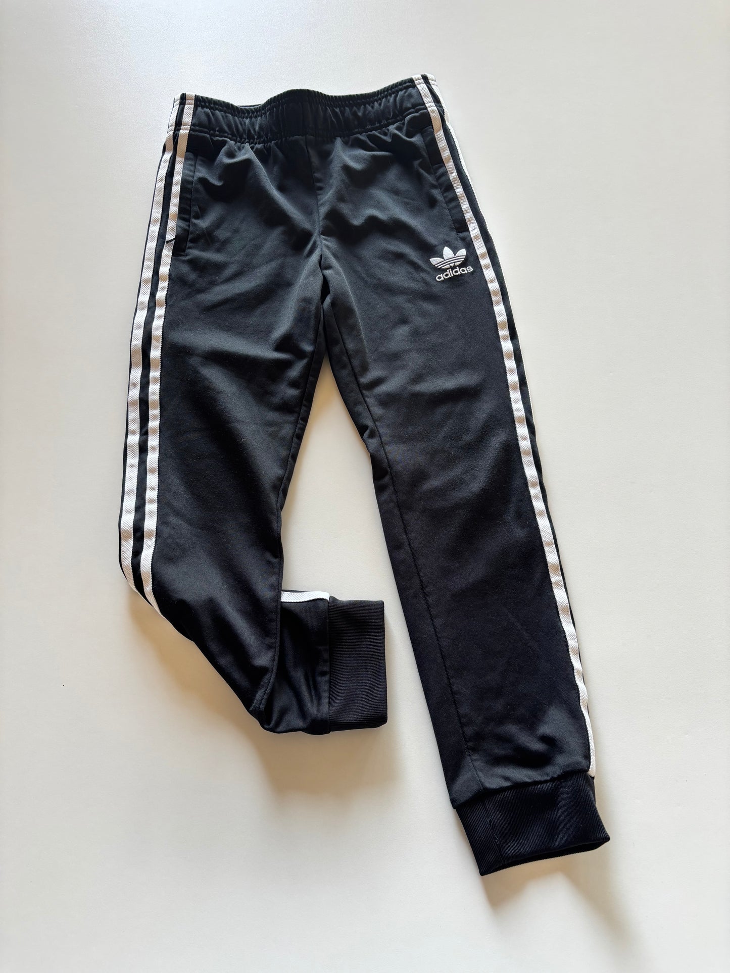 Black & White Adidas Joggers