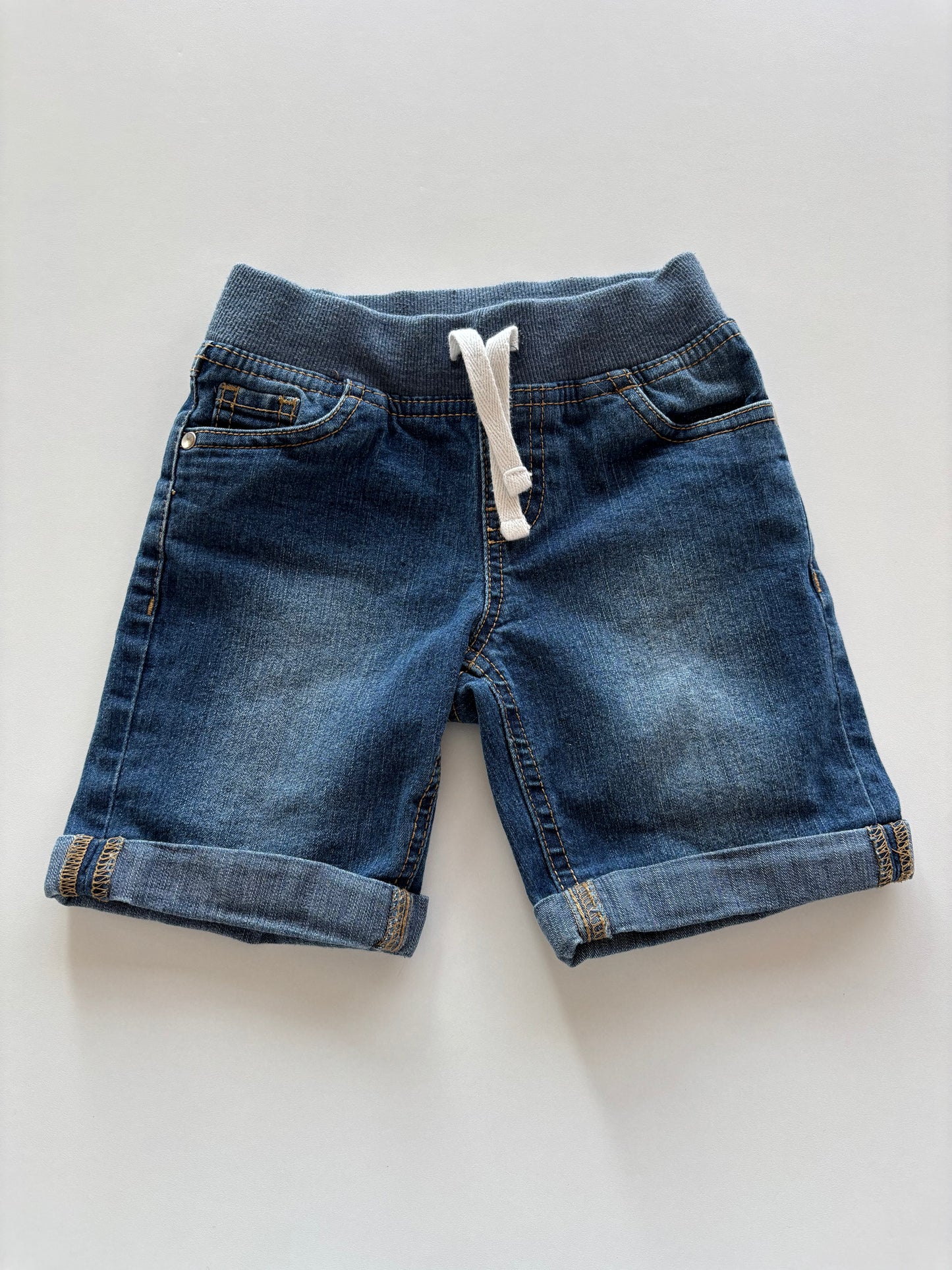 Denim Bermuda Shorts