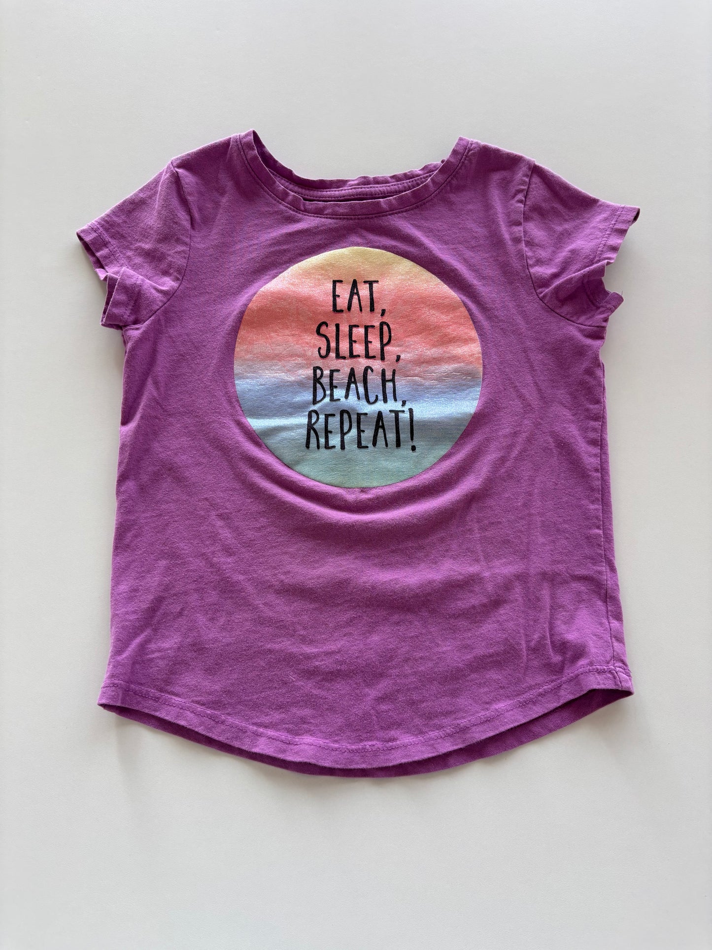 Purple Beach Tee