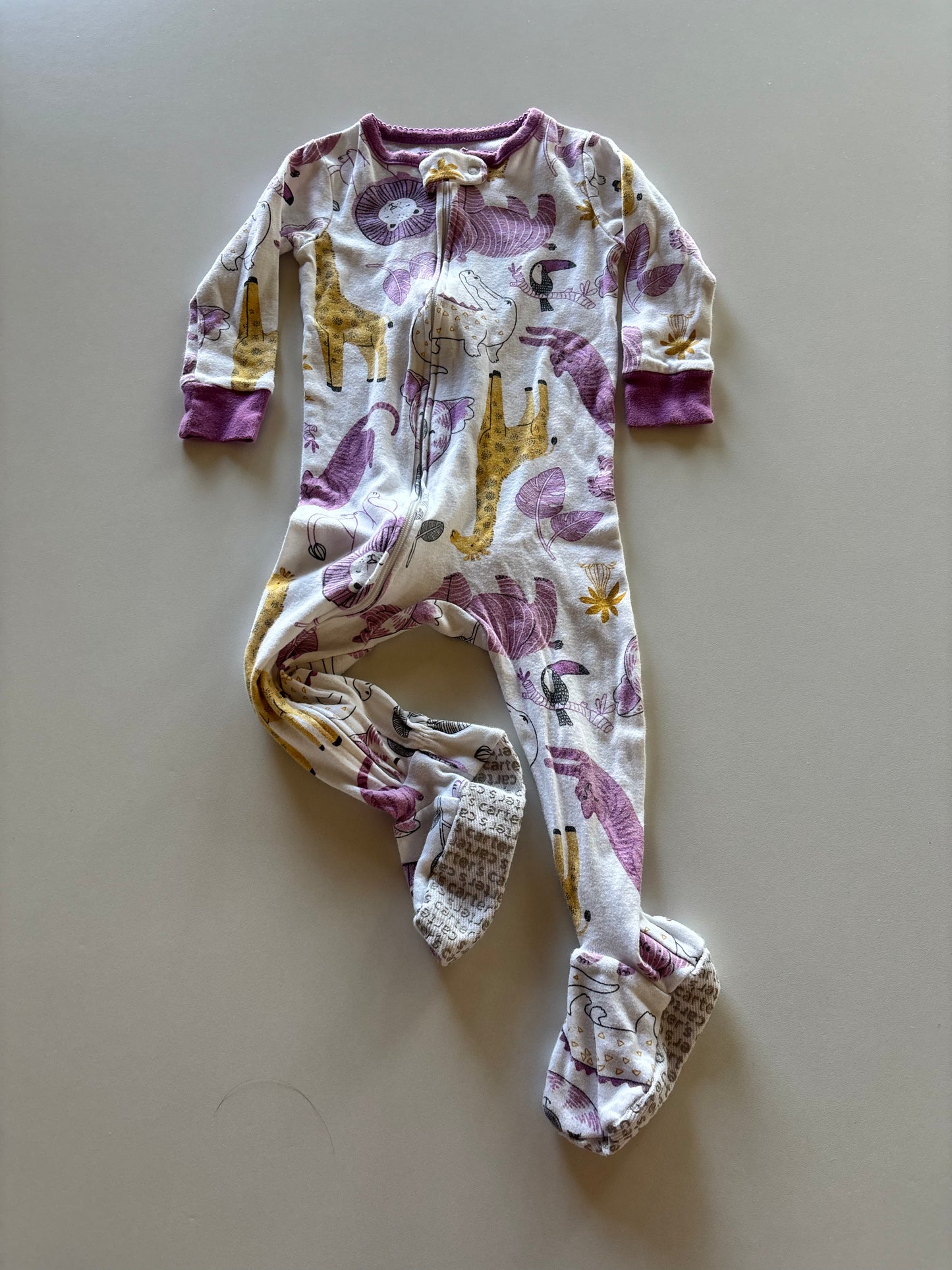 Purple & Yellow Animal Sleeper