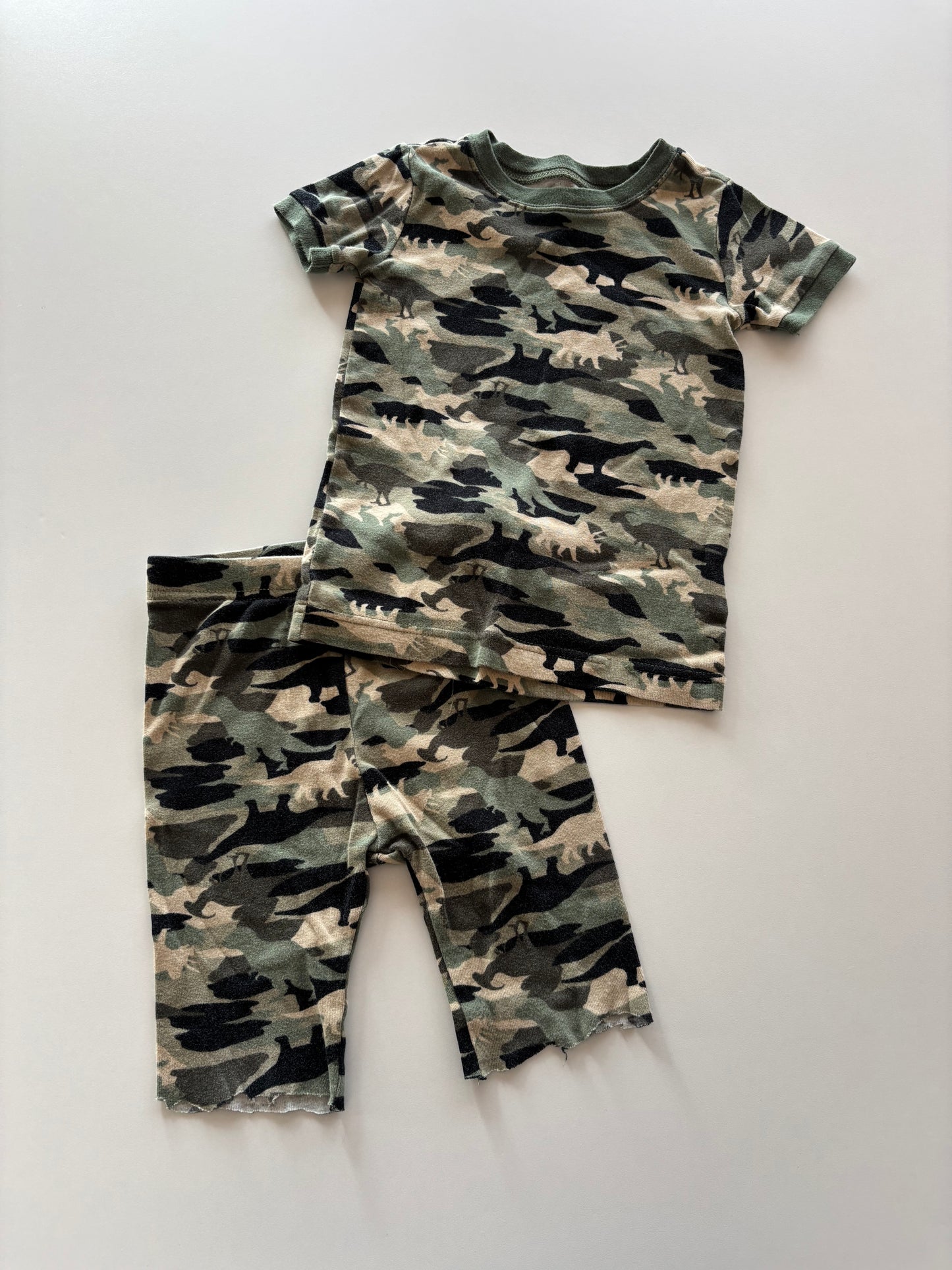 2pc Camo Dino Pajamas