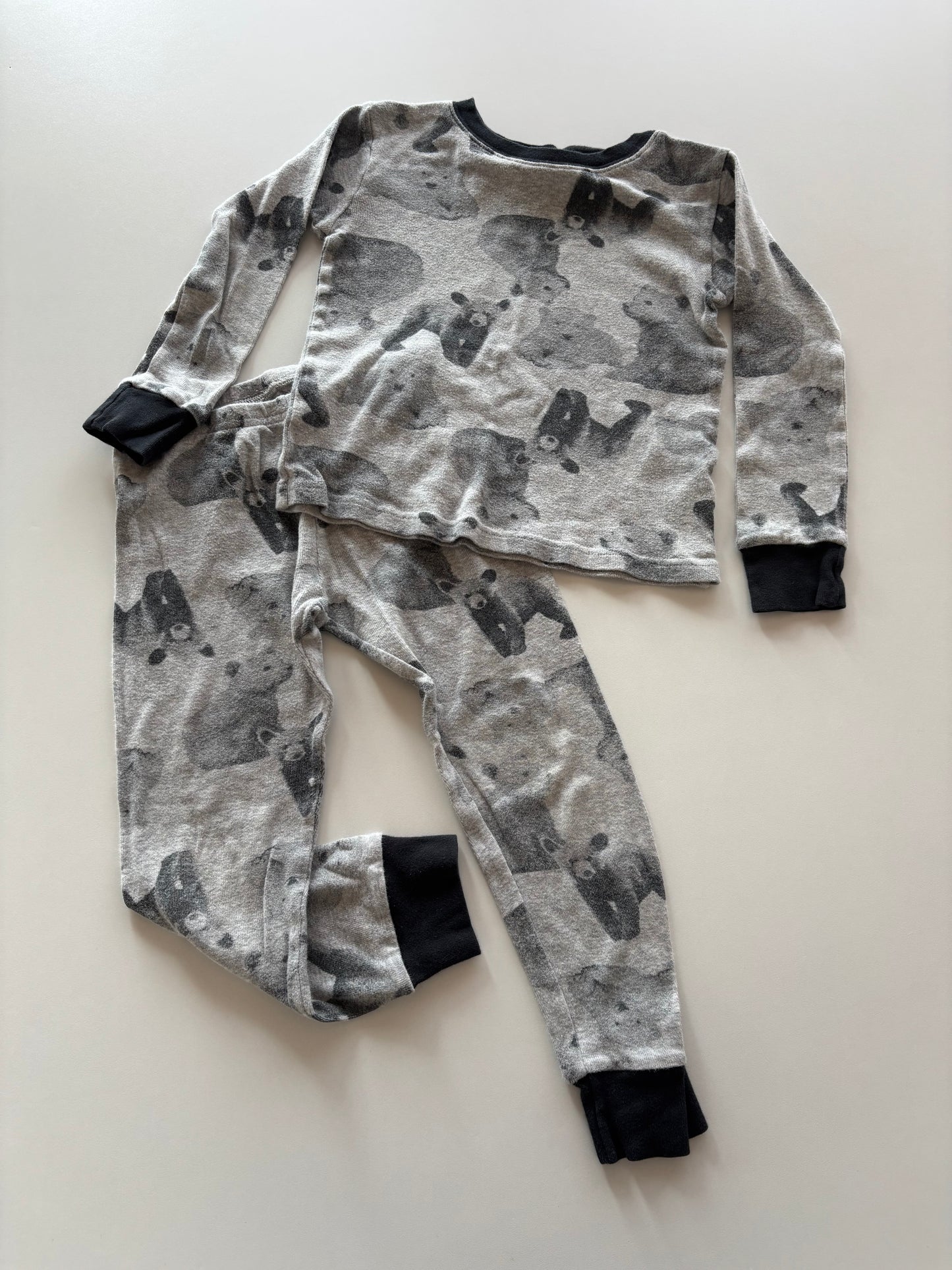 2pc Grey Bear Pajamas