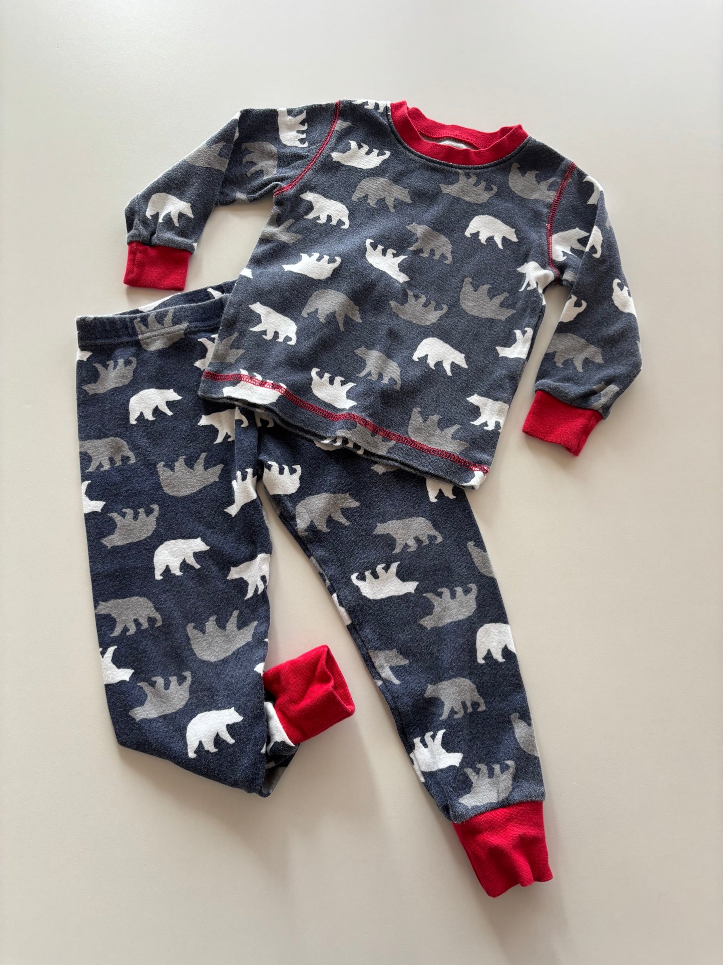 Blue & Red Bear Pajamas