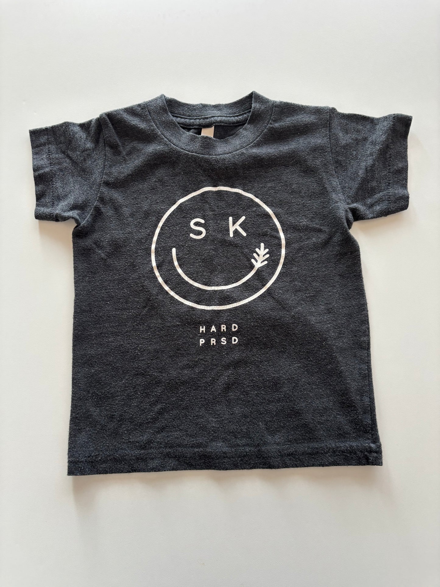 Charcoal SK Smiley Tee