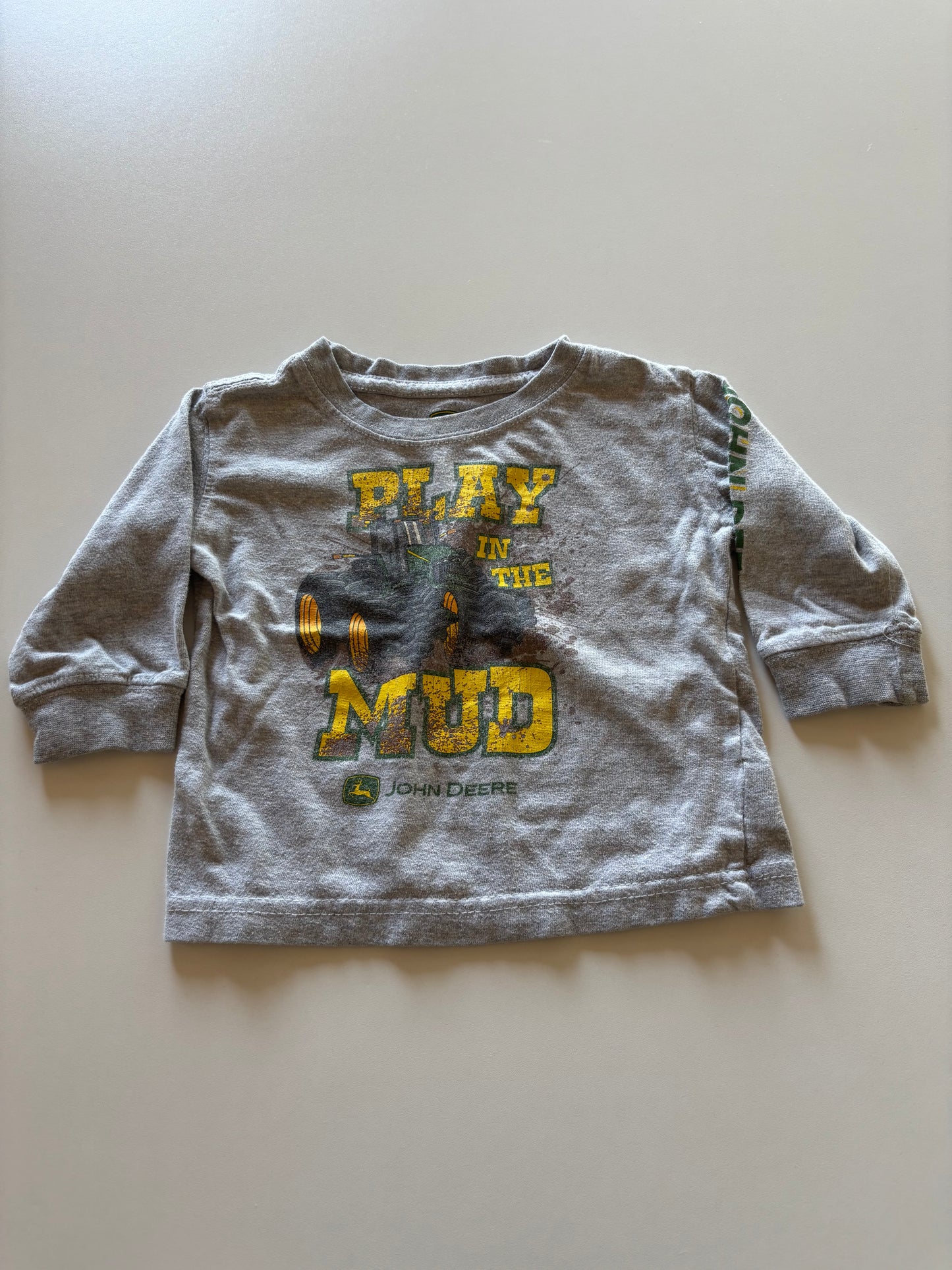 Grey Tractor Play in the Mud Shirt