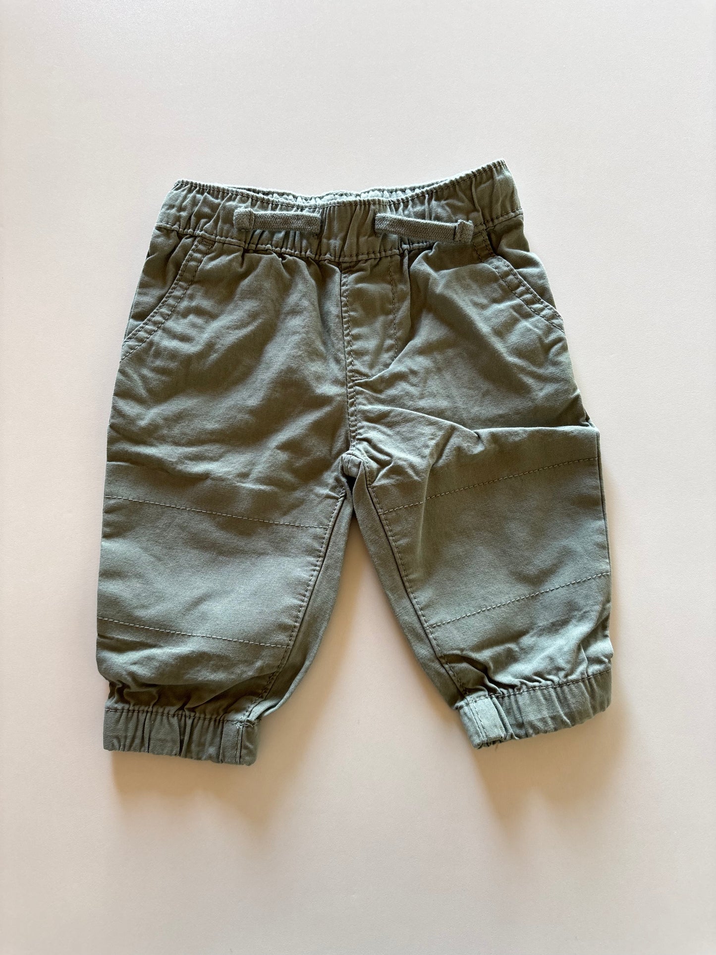 Green Khaki Joggers
