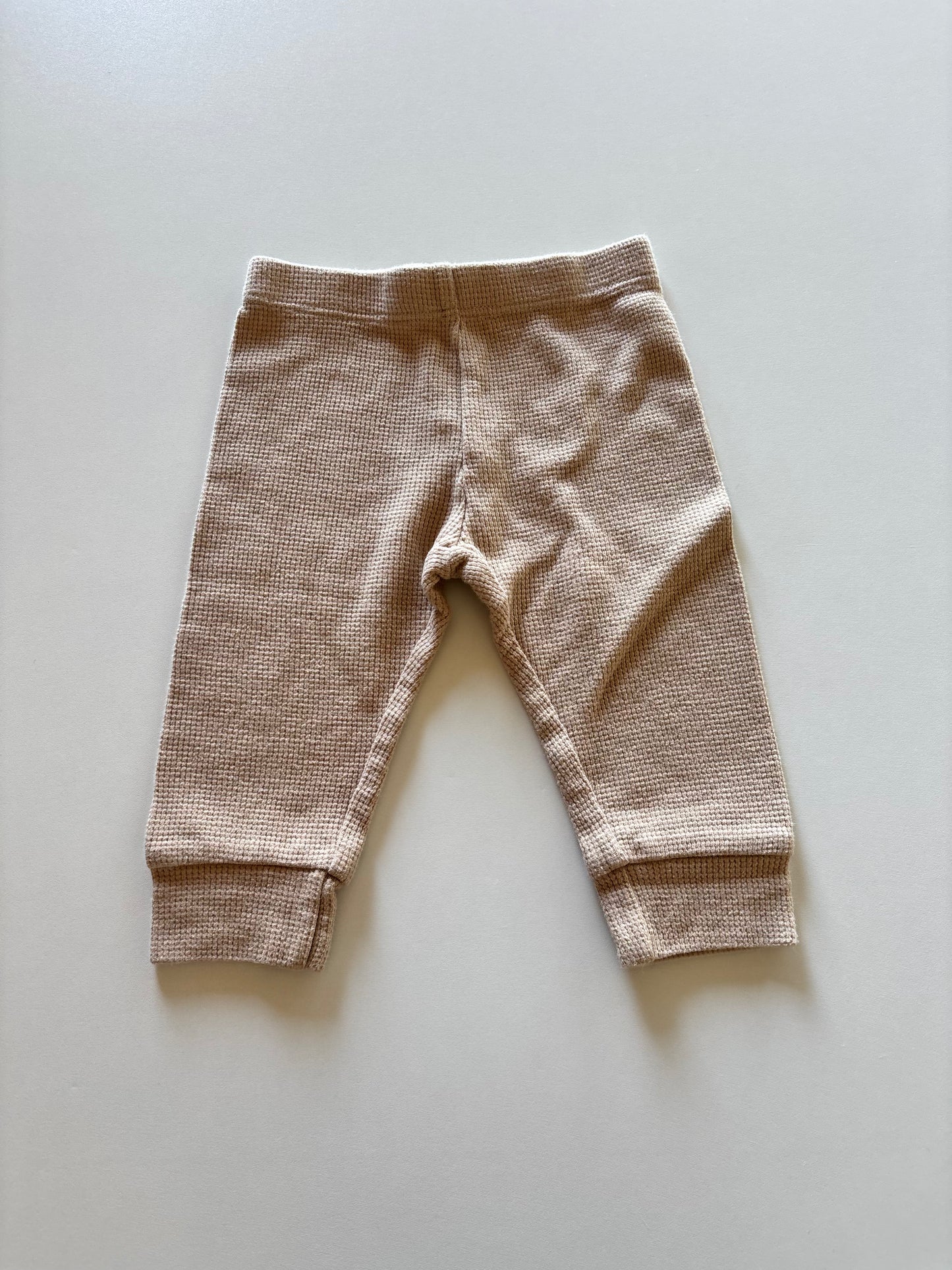 Brown Waffle Pants