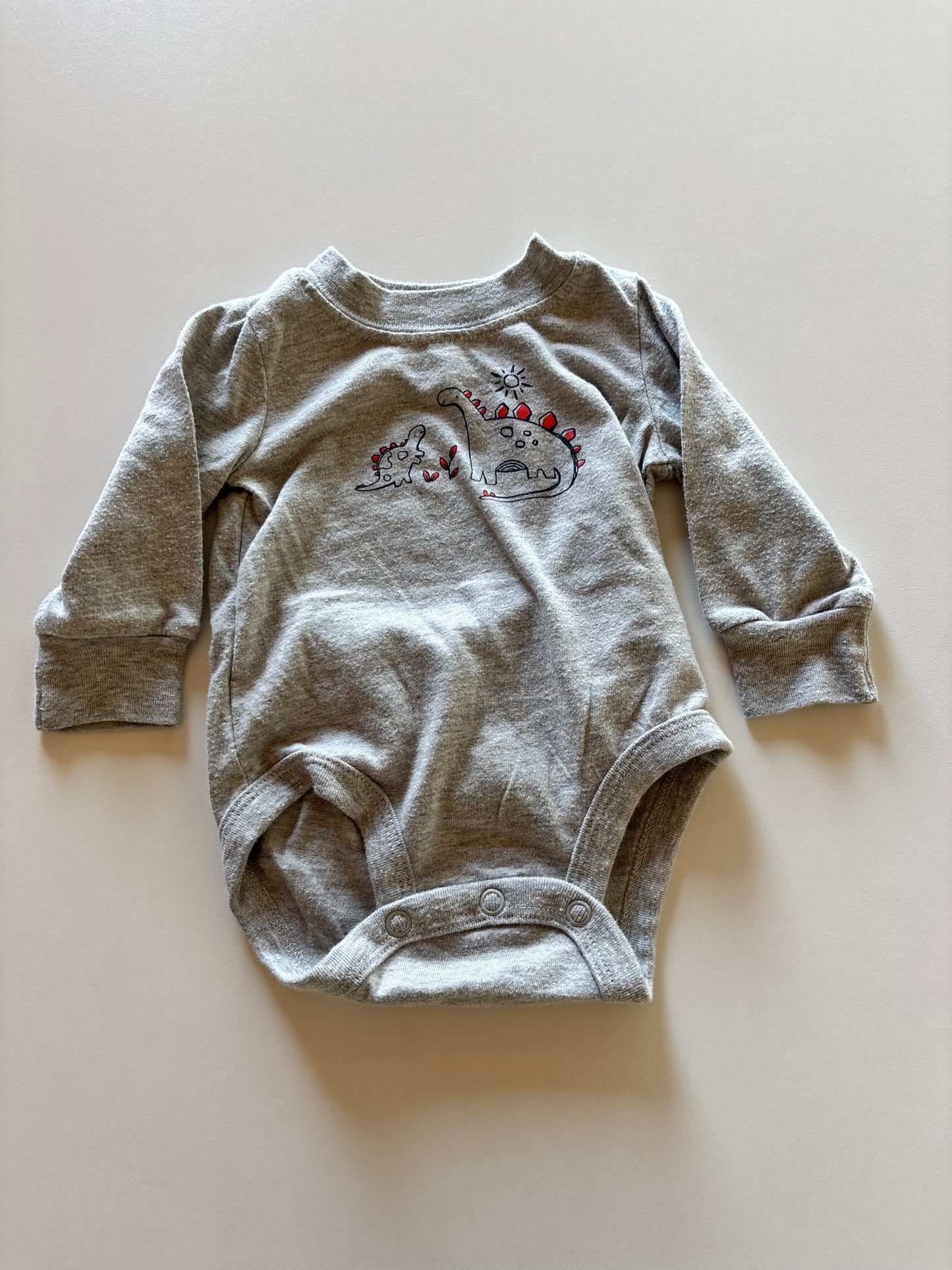 Grey Dino Onesie