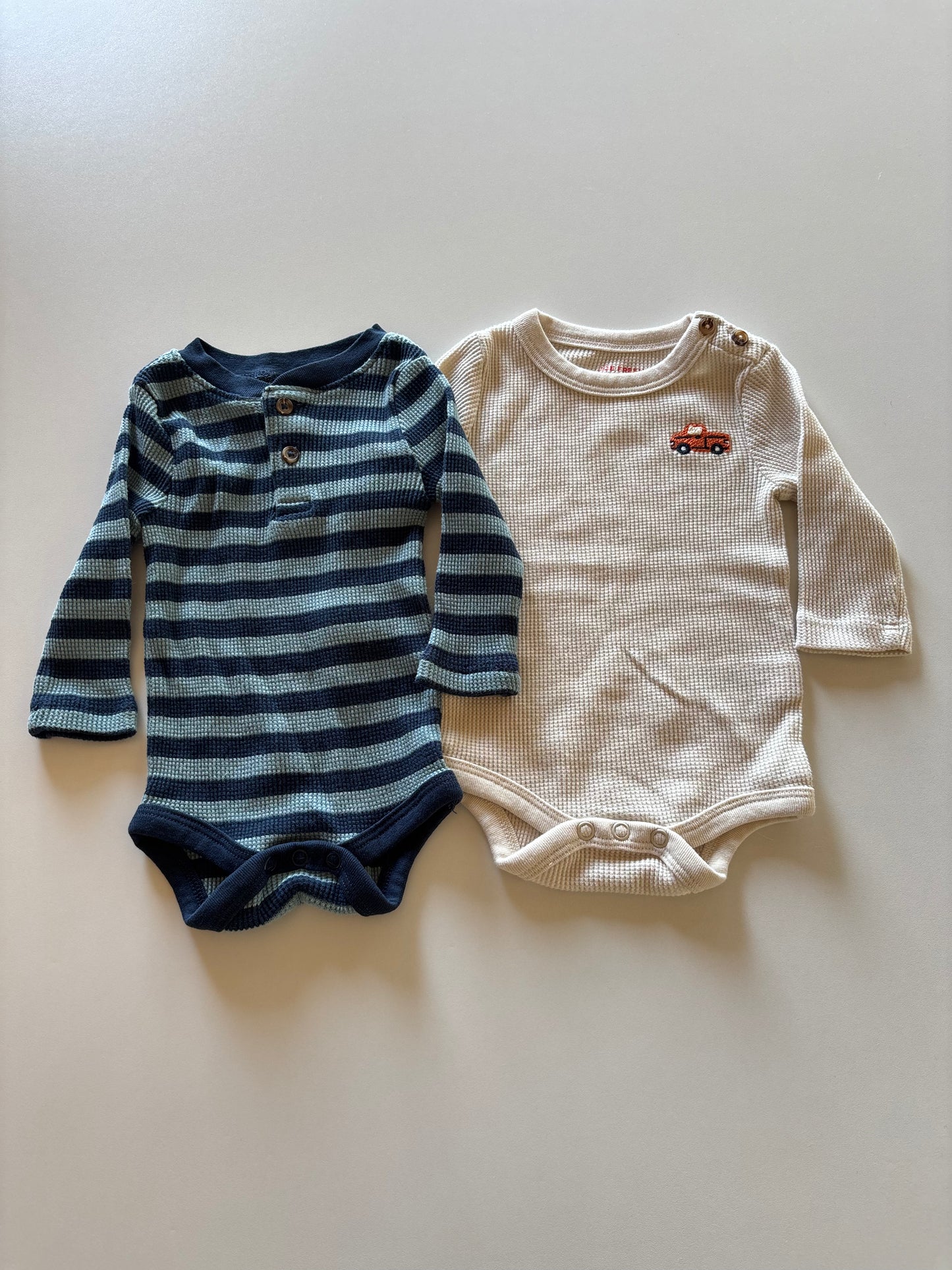 2 Waffle Onesies