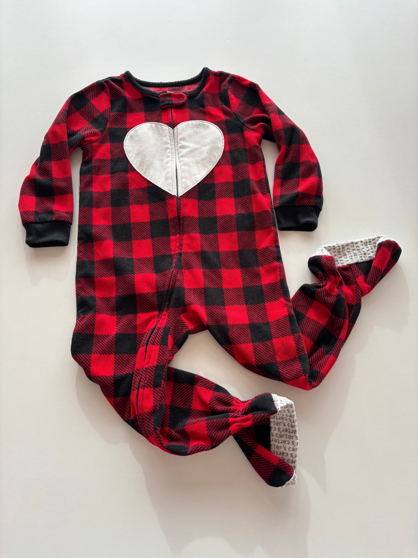 Buffalo Plaid Heart Sleeper